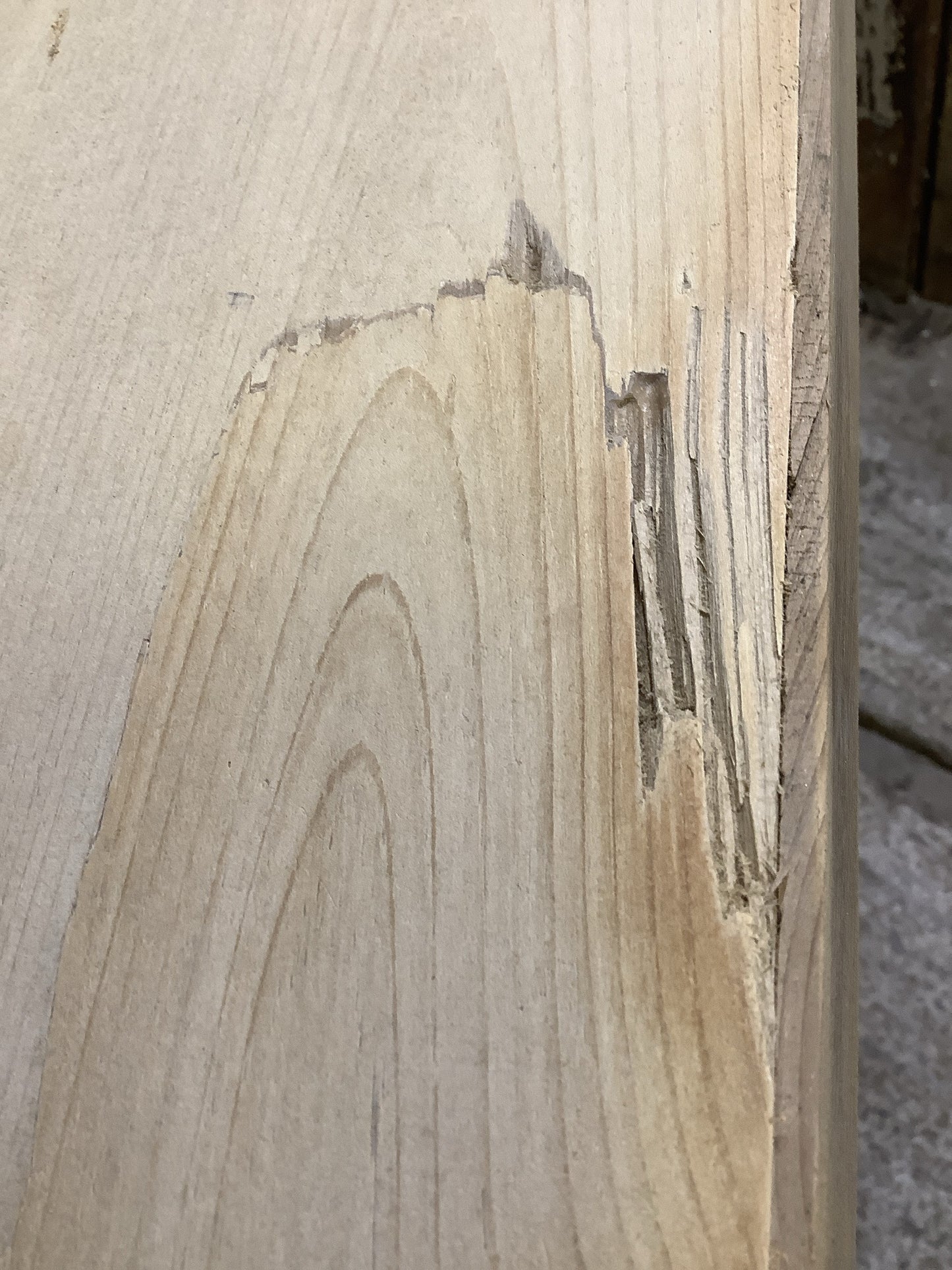 3'4"H 3'3" Reclaimed Wooden Stripped Pine 3 Shelf Bookcase