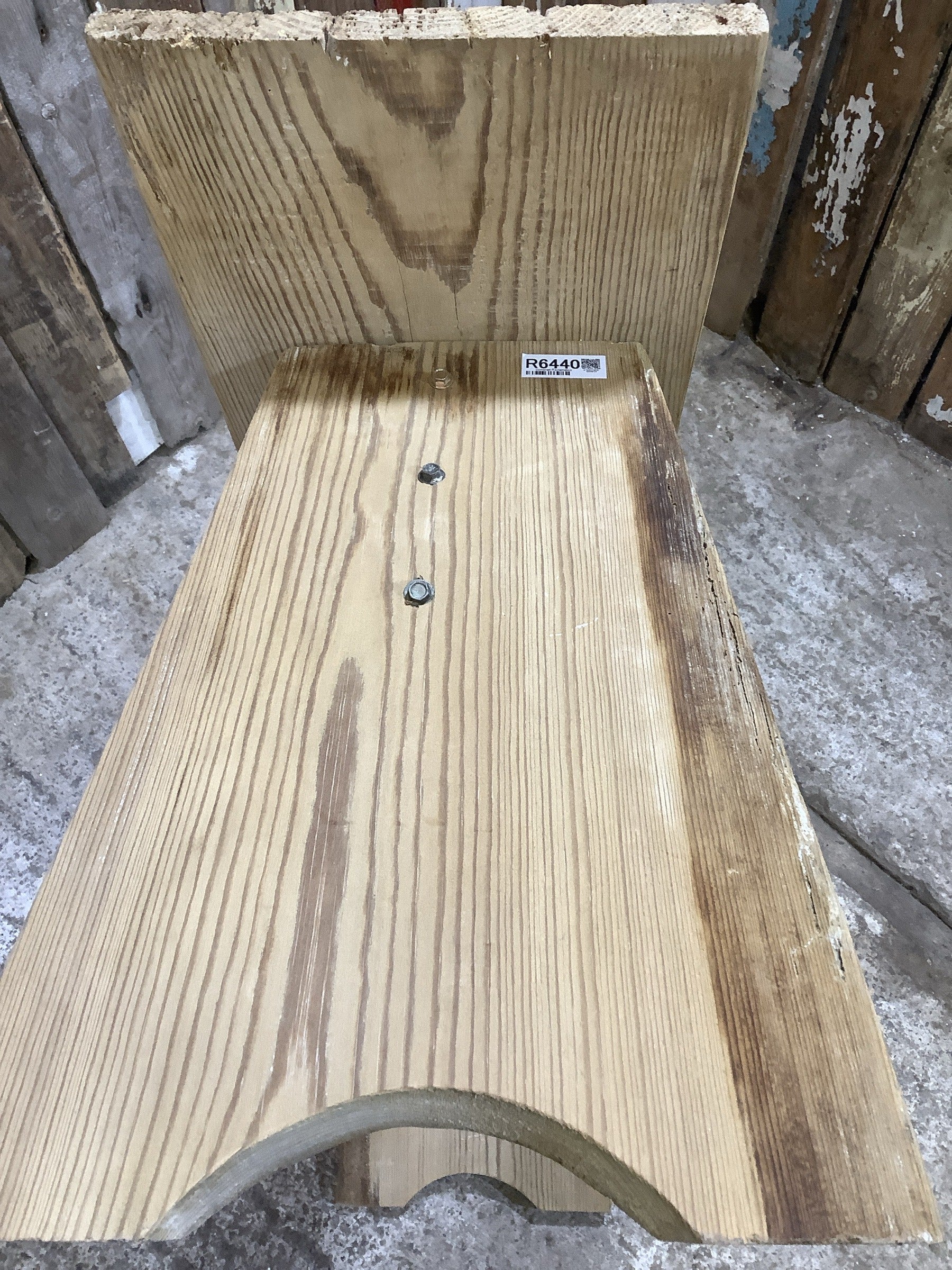 Damp on legs with treated wood worm damage