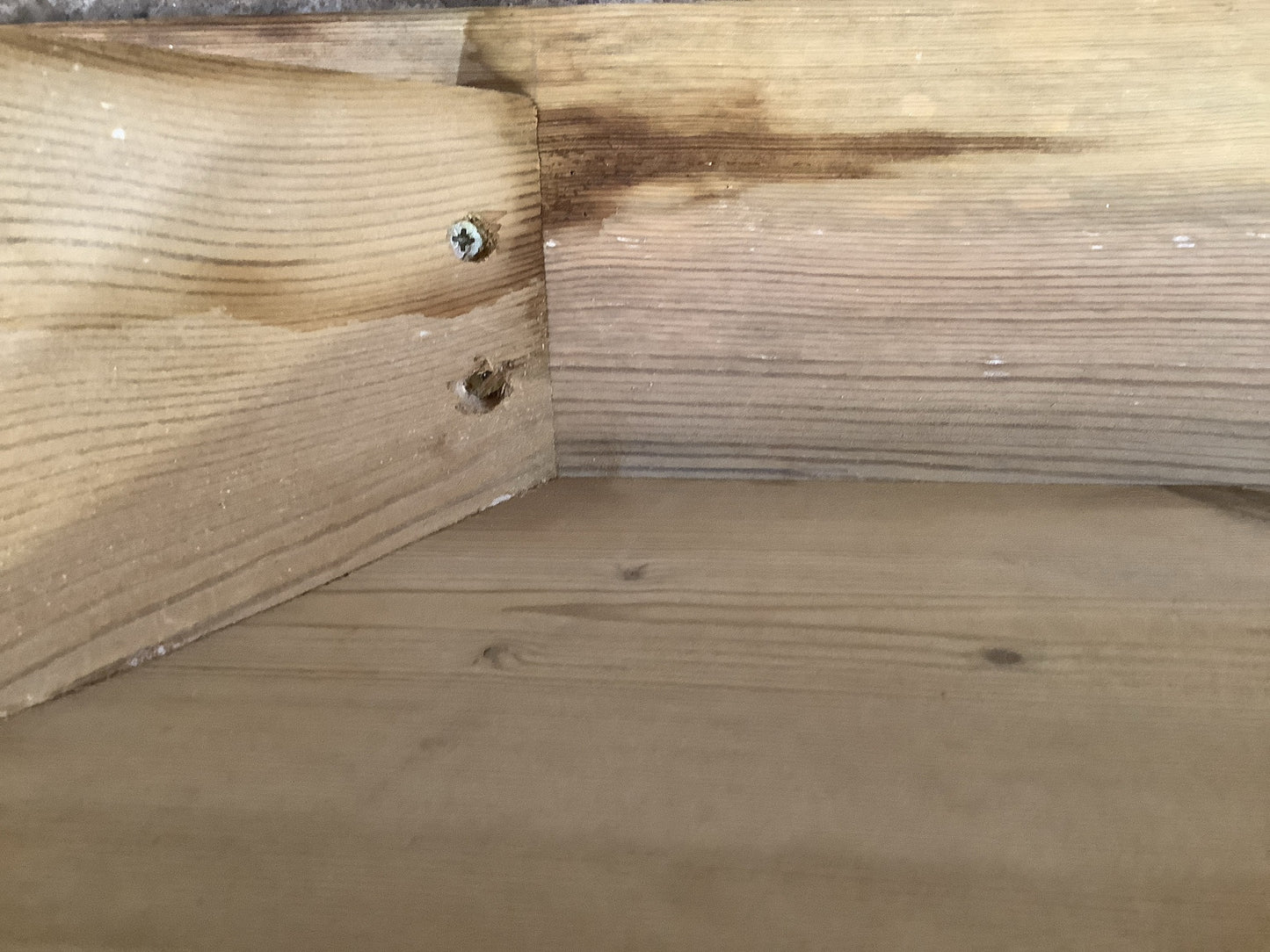 3'1" Small Reclaimed Rustic Old Stripped Pine Kitchen Wooden Bench Seat