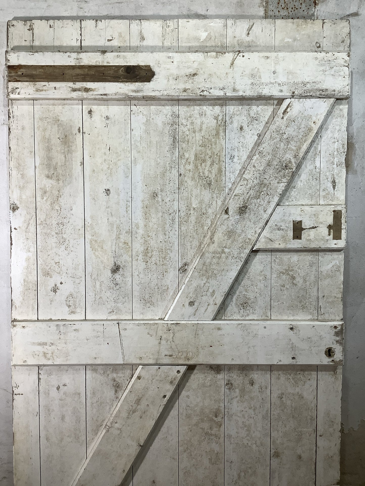 2nd Pic Old Internal Painted  Pine Reclaimed Door