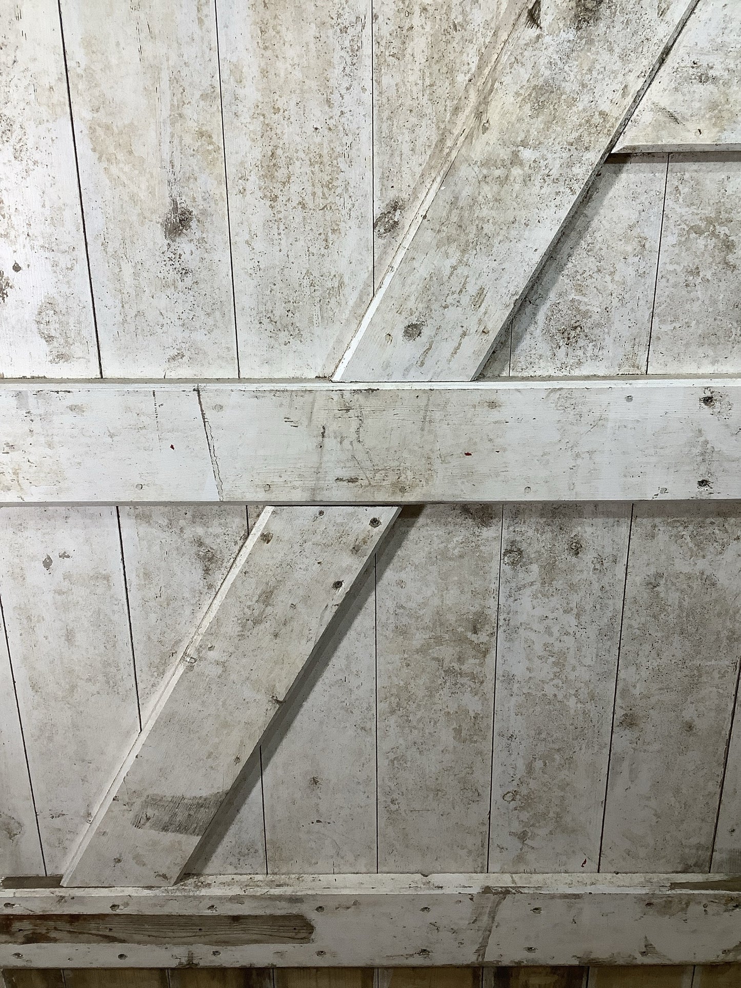 6th Pic Old Internal Painted  Pine Reclaimed Door