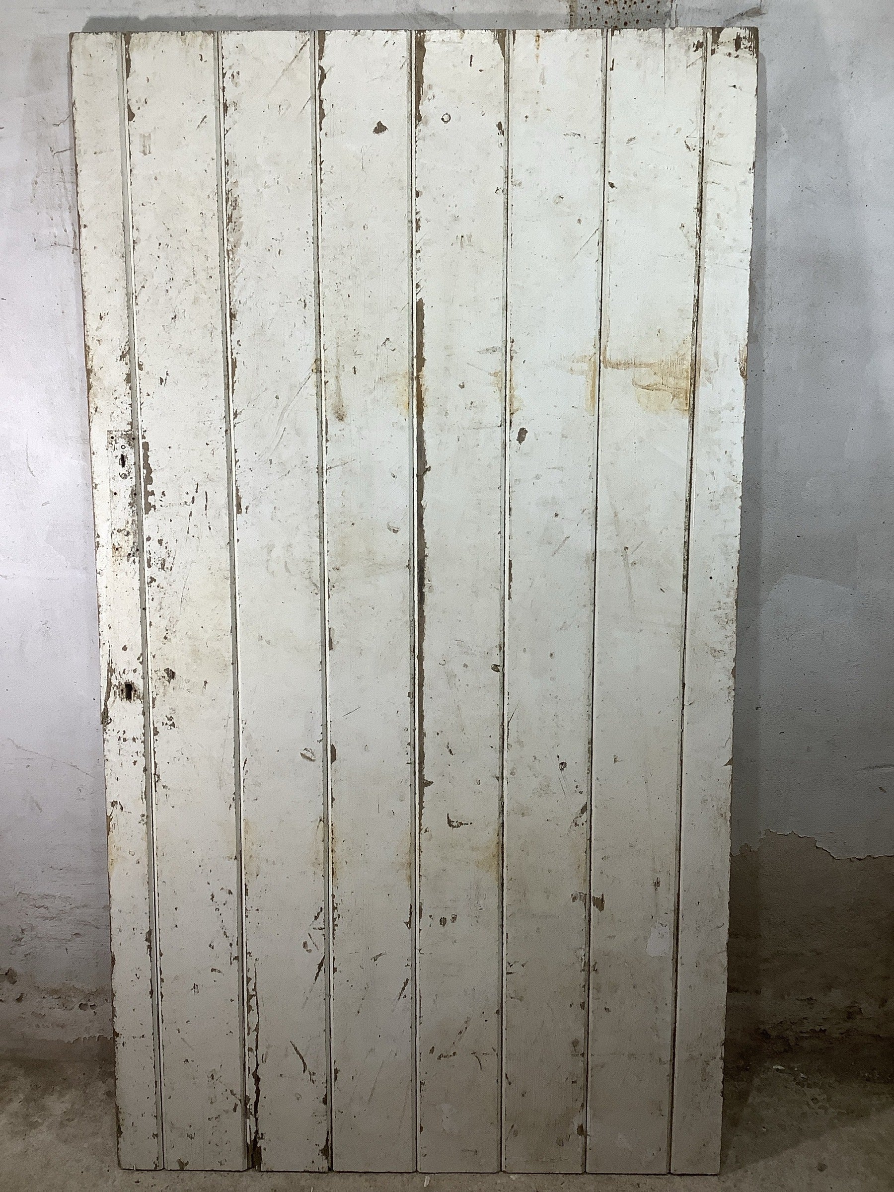 7th Pic Old Internal Painted  Pine Reclaimed Door