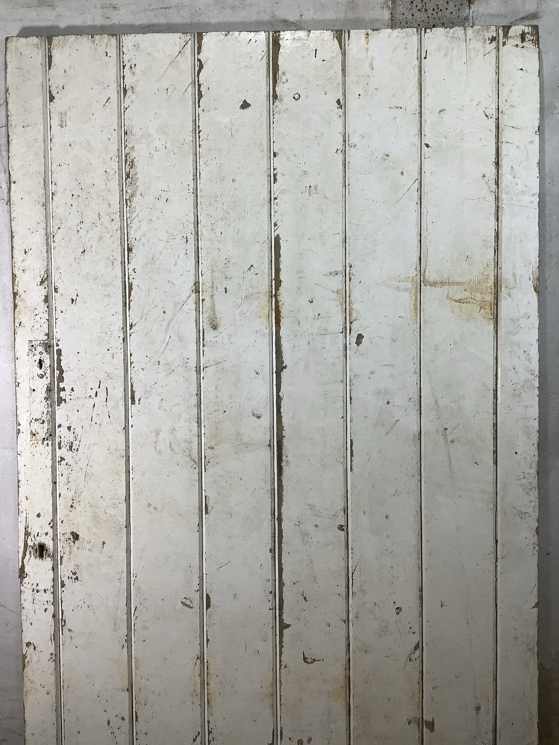 8th Pic Old Internal Painted  Pine Reclaimed Door