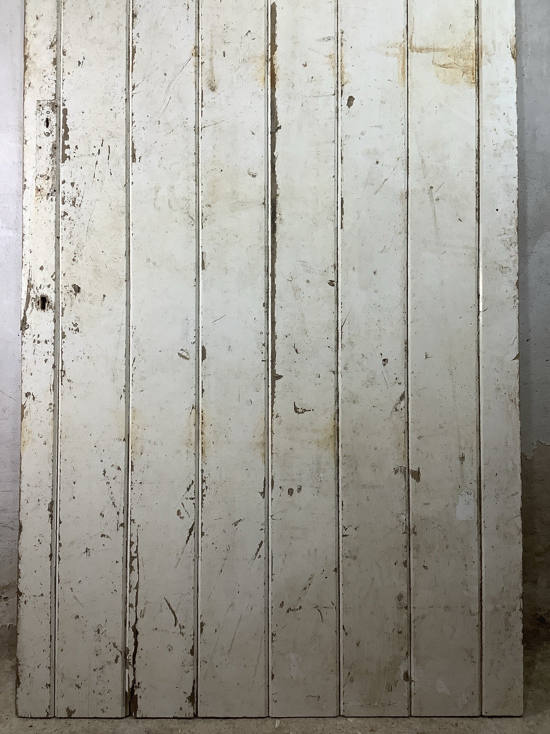 9th Pic Old Internal Painted  Pine Reclaimed Door