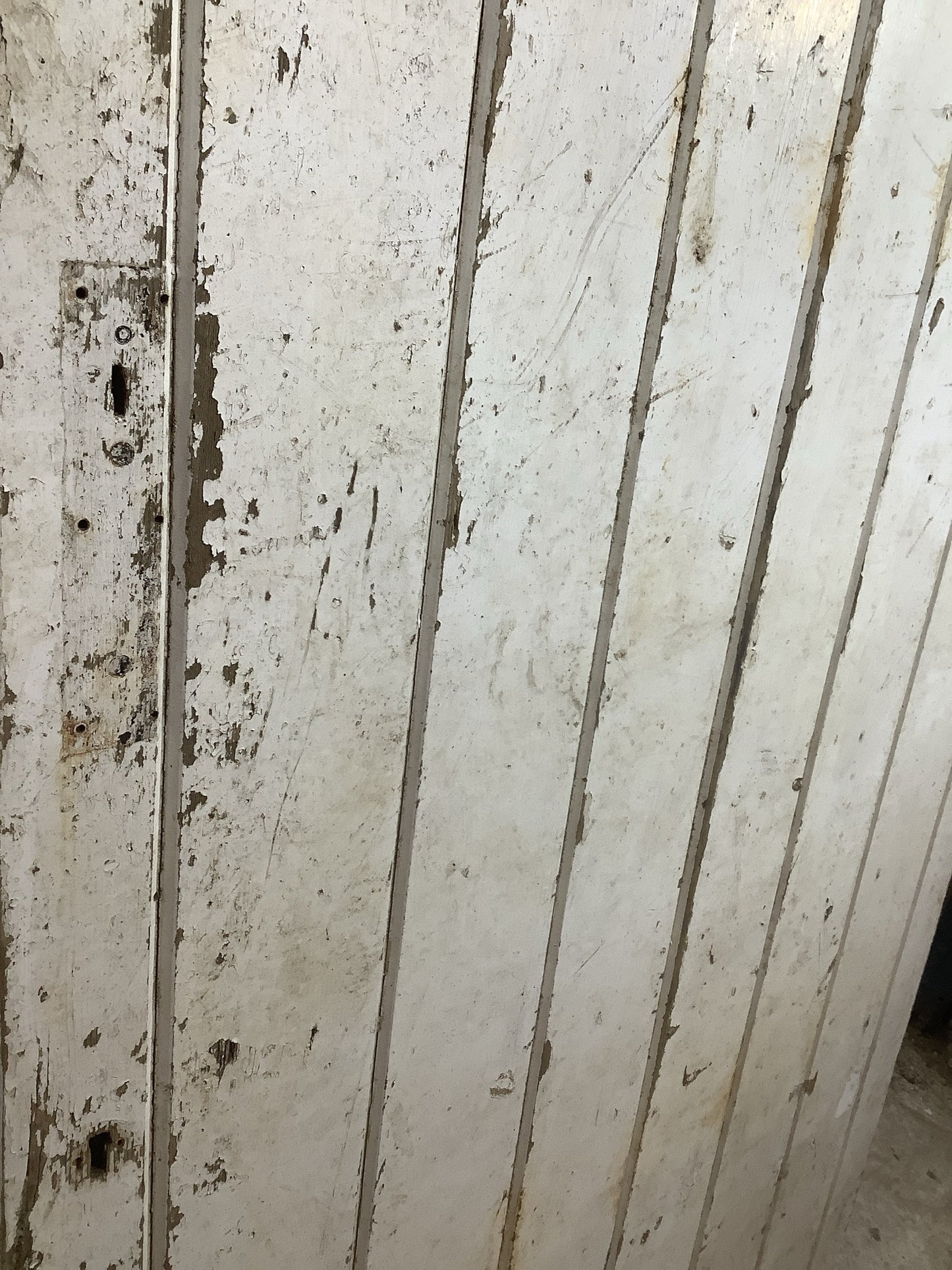 10th Pic Old Internal Painted  Pine Reclaimed Door