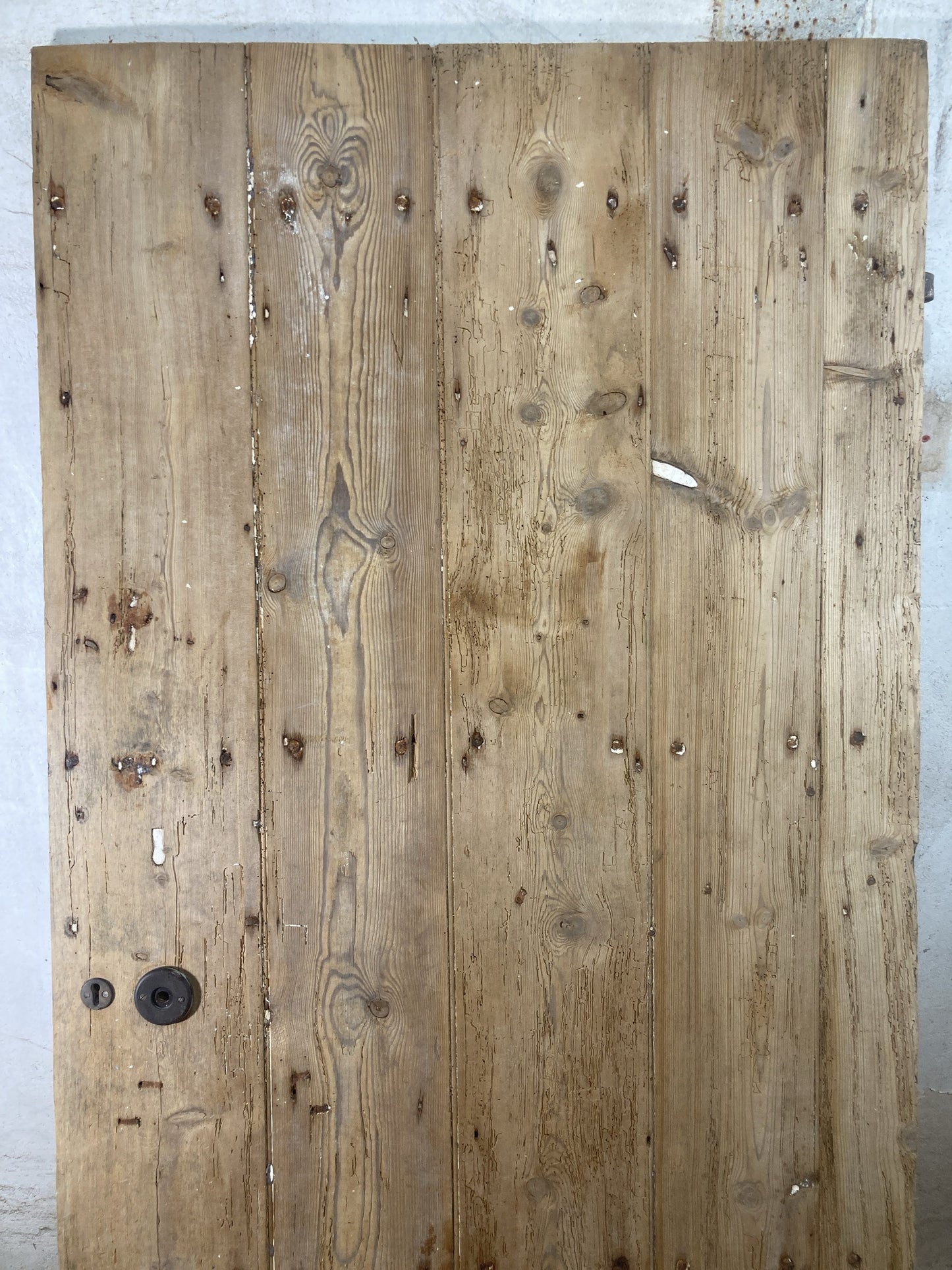 8th Pic Very Old Internal Stripped  Pine Reclaimed Door