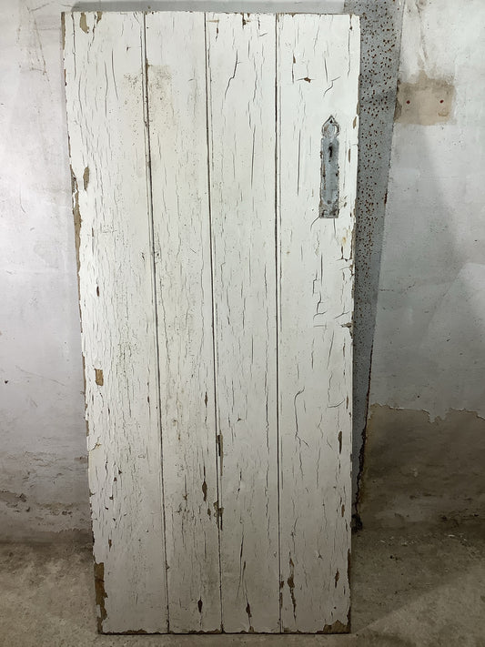 Main Picture Old Internal Painted  Pine Reclaimed Door