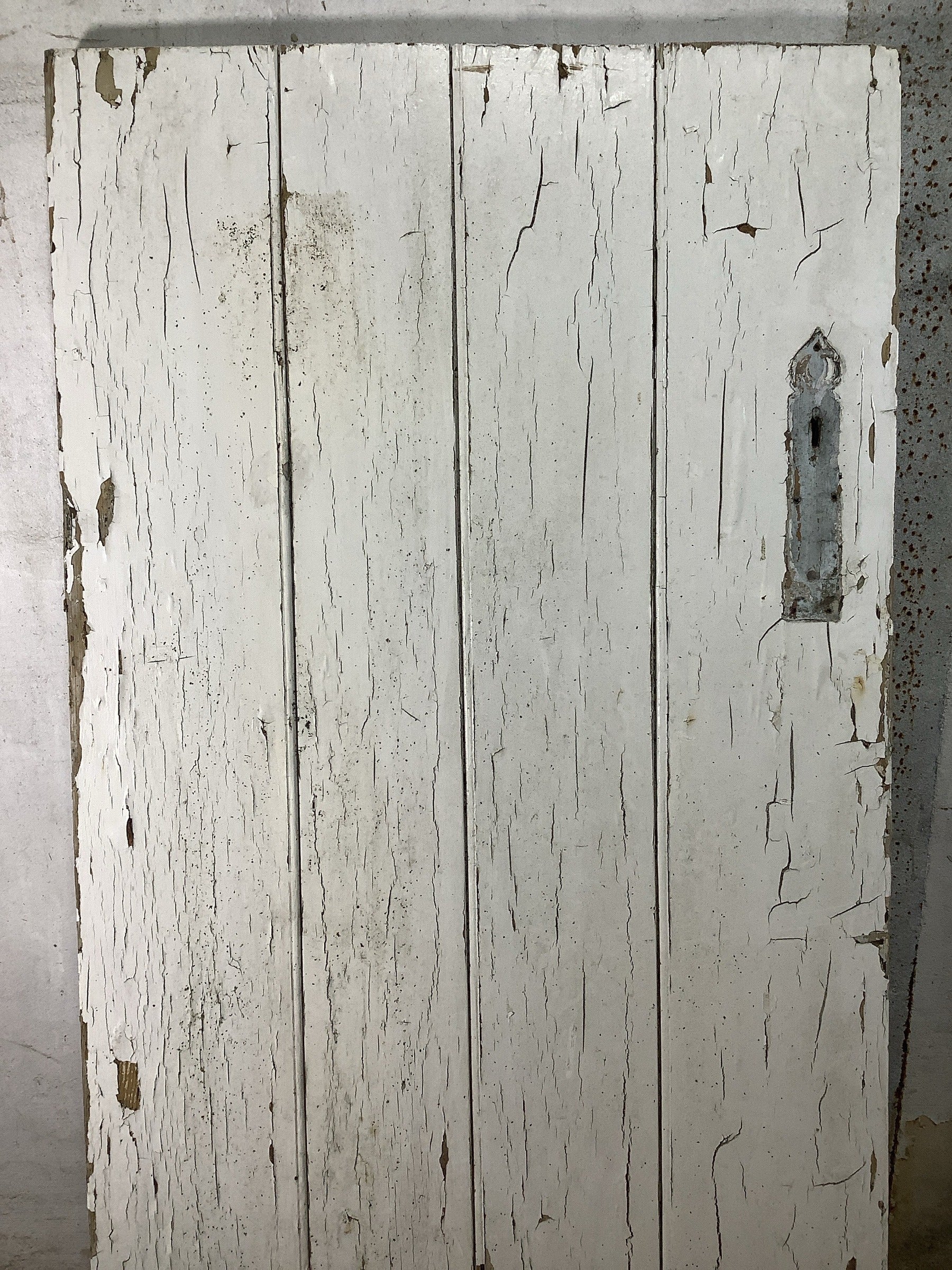 2nd Pic Old Internal Painted  Pine Reclaimed Door