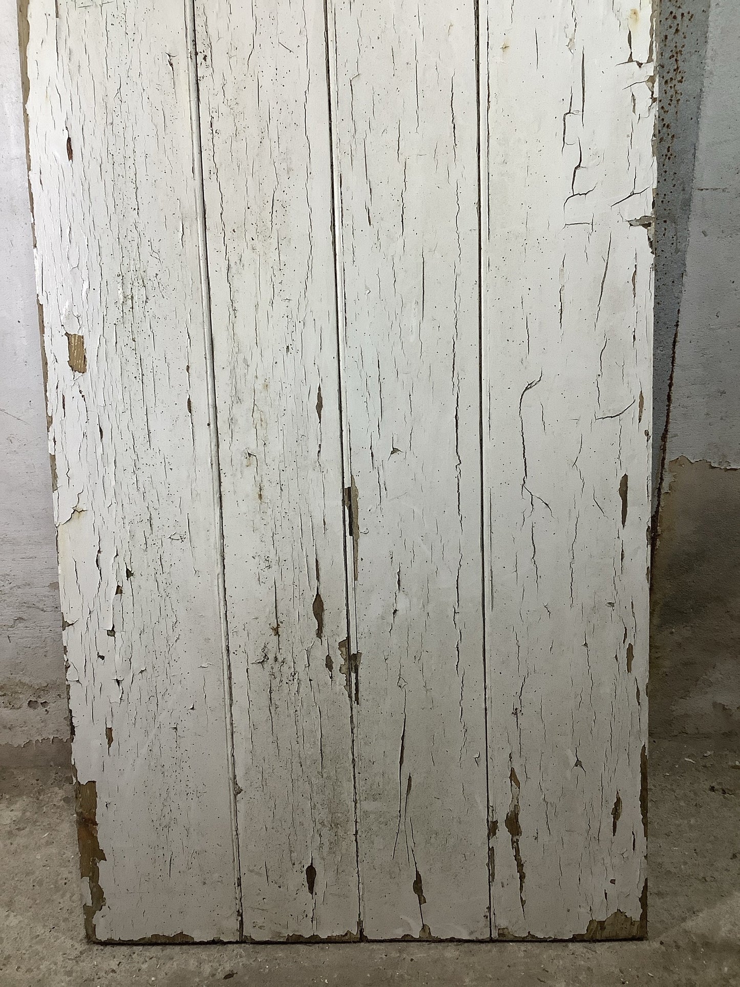 3rd Pic Old Internal Painted  Pine Reclaimed Door