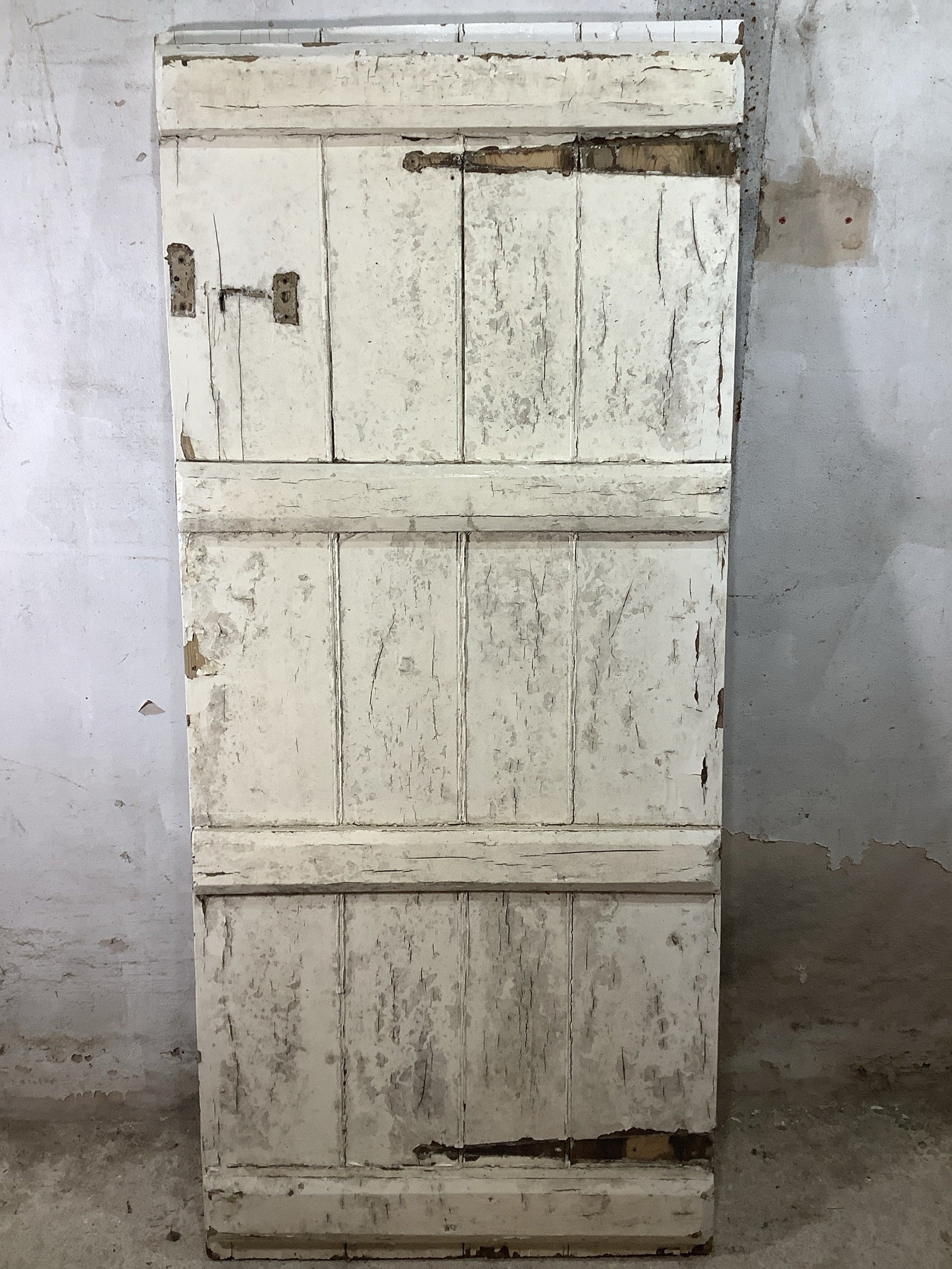 7th Pic Old Internal Painted  Pine Reclaimed Door