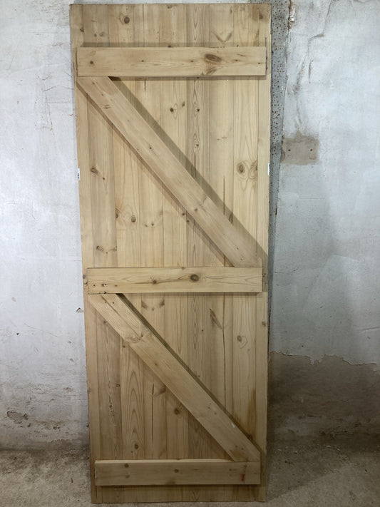 Main Picture Old Internal Stripped  Pine Reclaimed Door