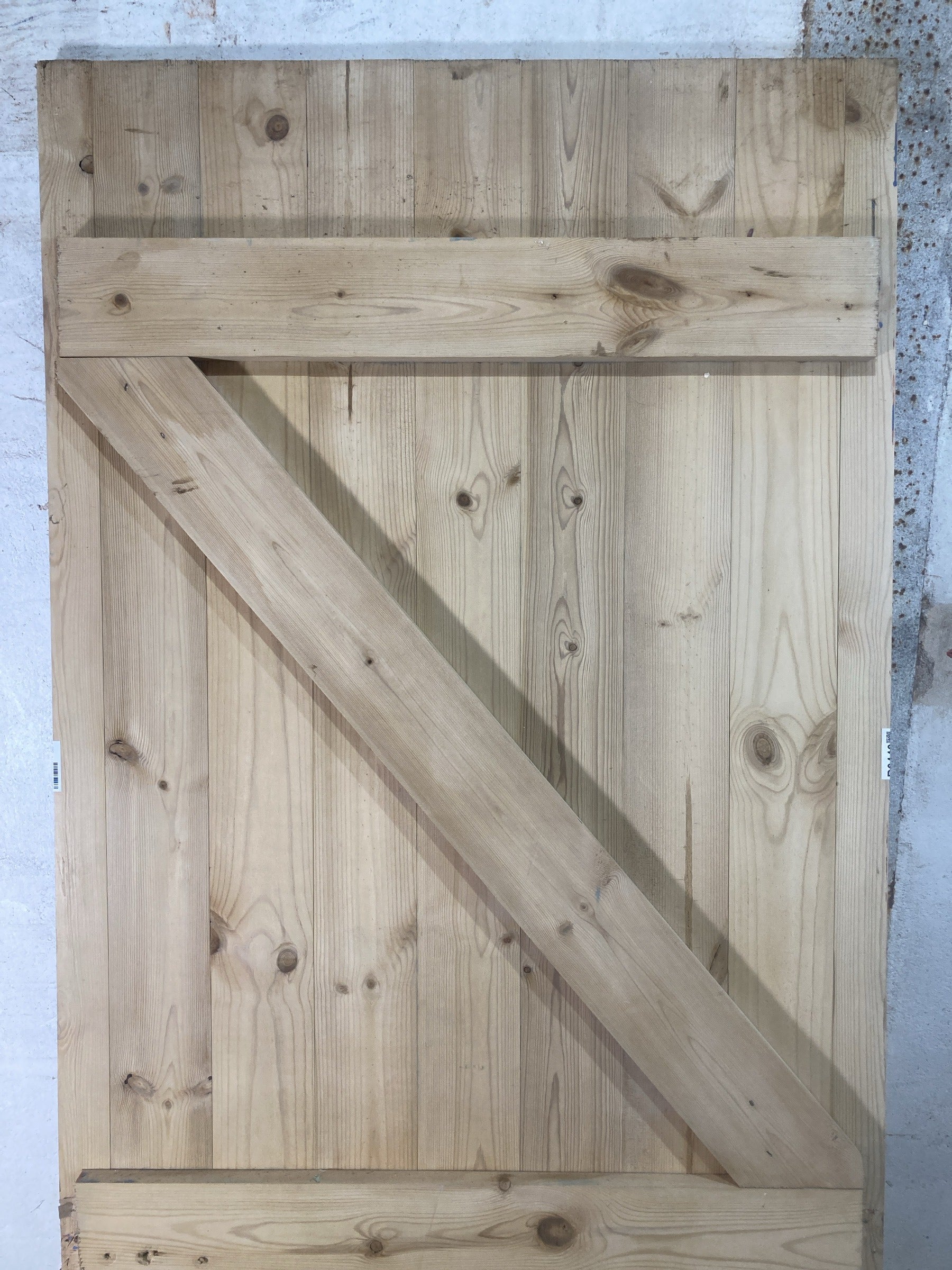 2nd Pic Old Internal Stripped  Pine Reclaimed Door