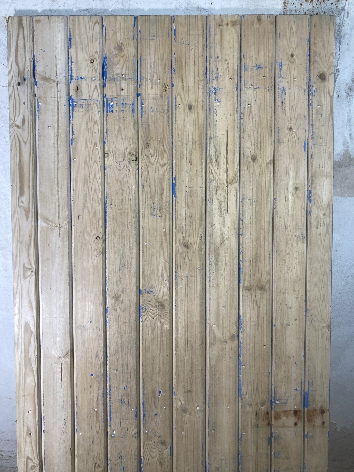 2nd Pic Old Internal Stripped  Pine Reclaimed Door