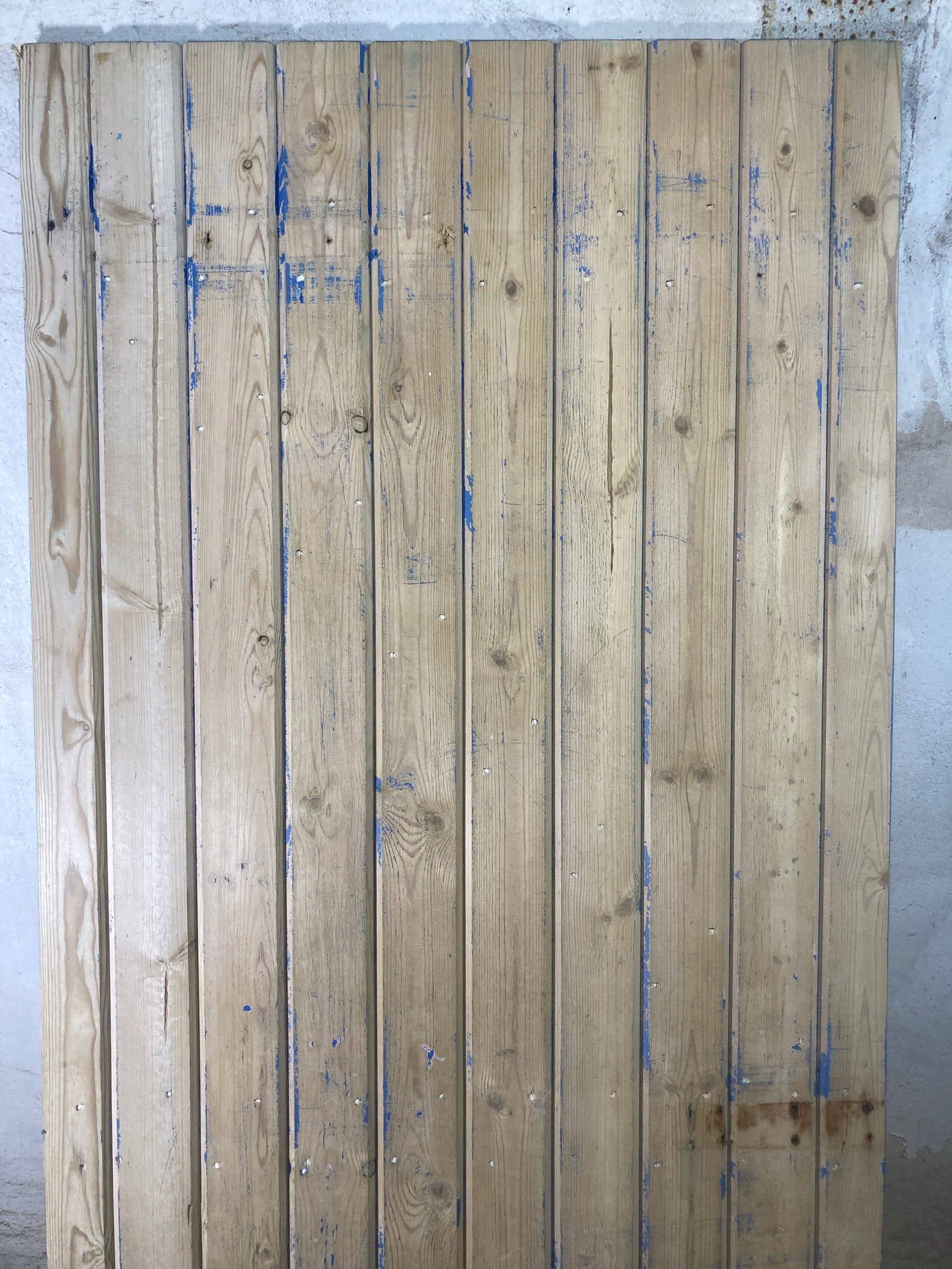 2nd Pic Old Internal Stripped  Pine Reclaimed Door