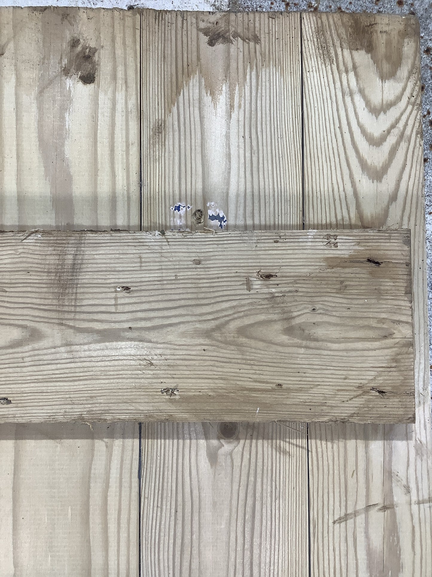 12th Pic Old Internal Stripped  Pine Reclaimed Door