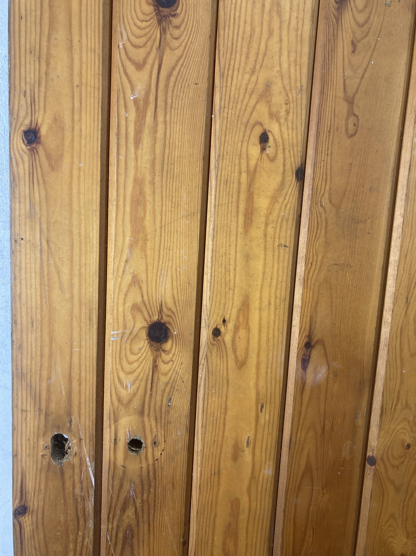 11th Pic Old Internal Varnished  Pine Reclaimed Door