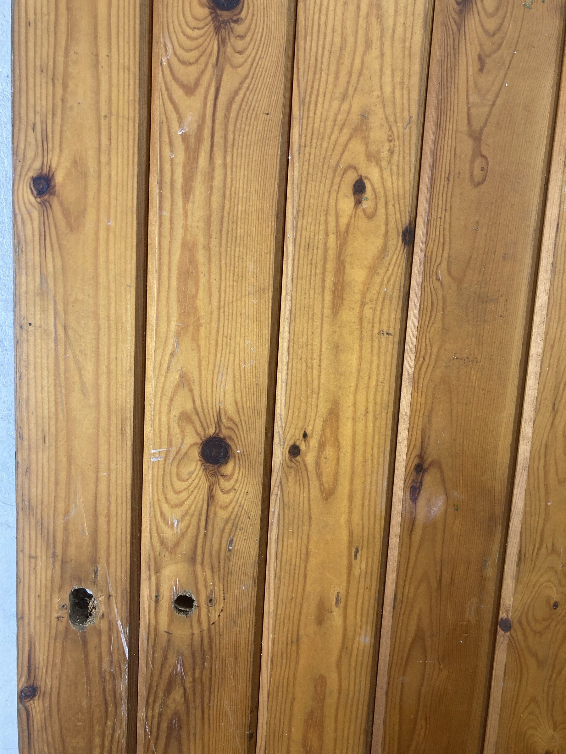 11th Pic Old Internal Varnished  Pine Reclaimed Door