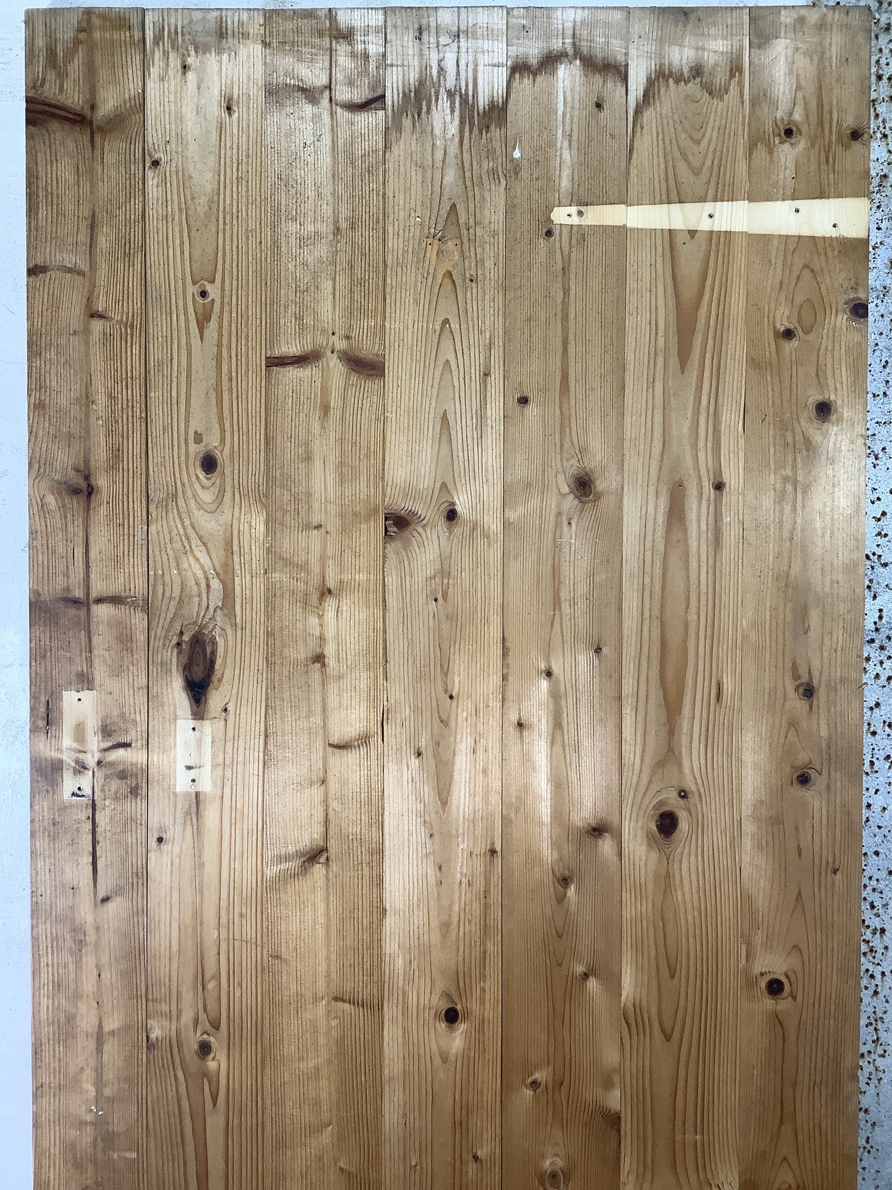 2nd Pic Old Internal Natural  Pine Reclaimed Door