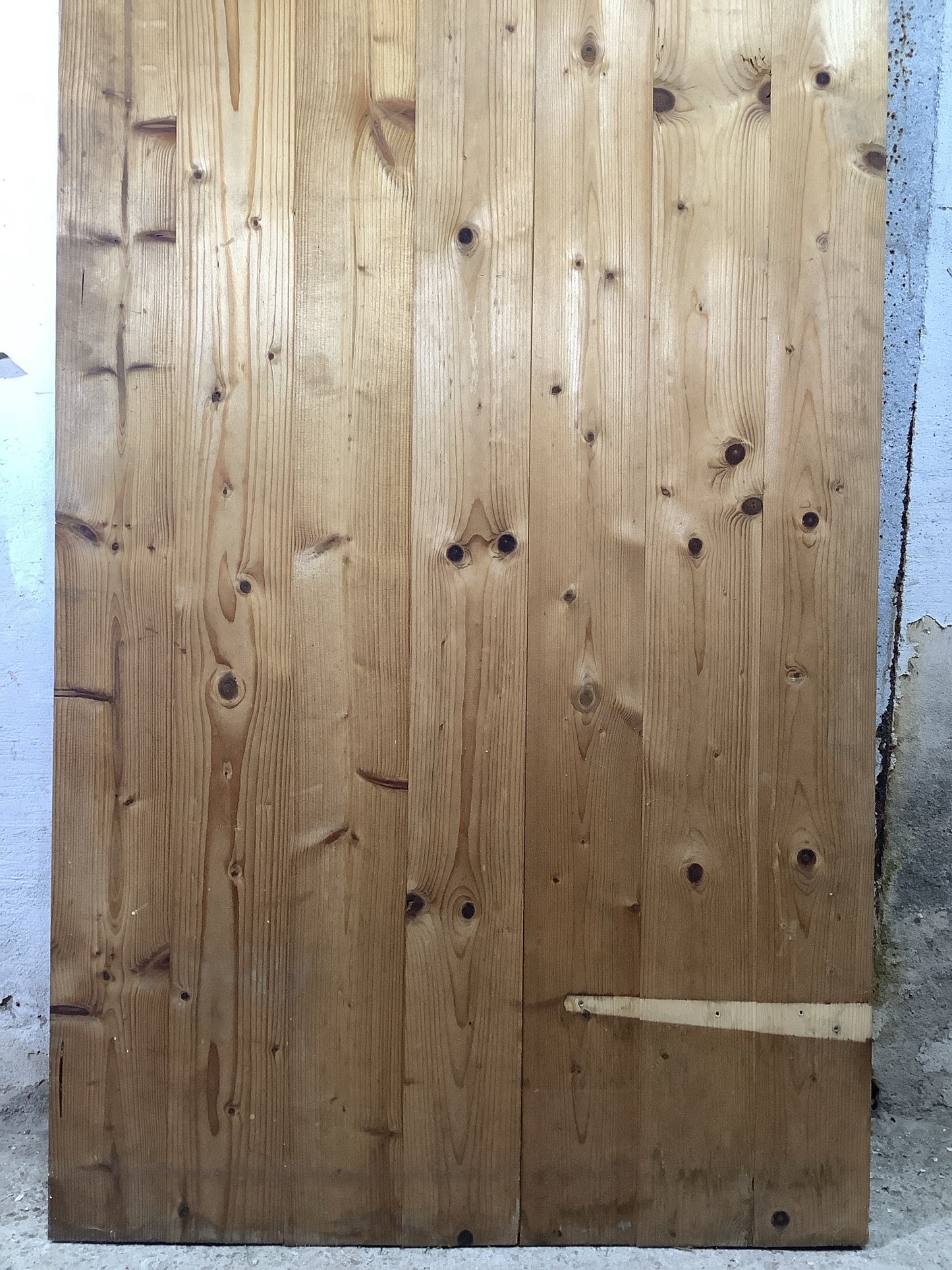 3rd Pic Old Internal Natural  Pine Reclaimed Door