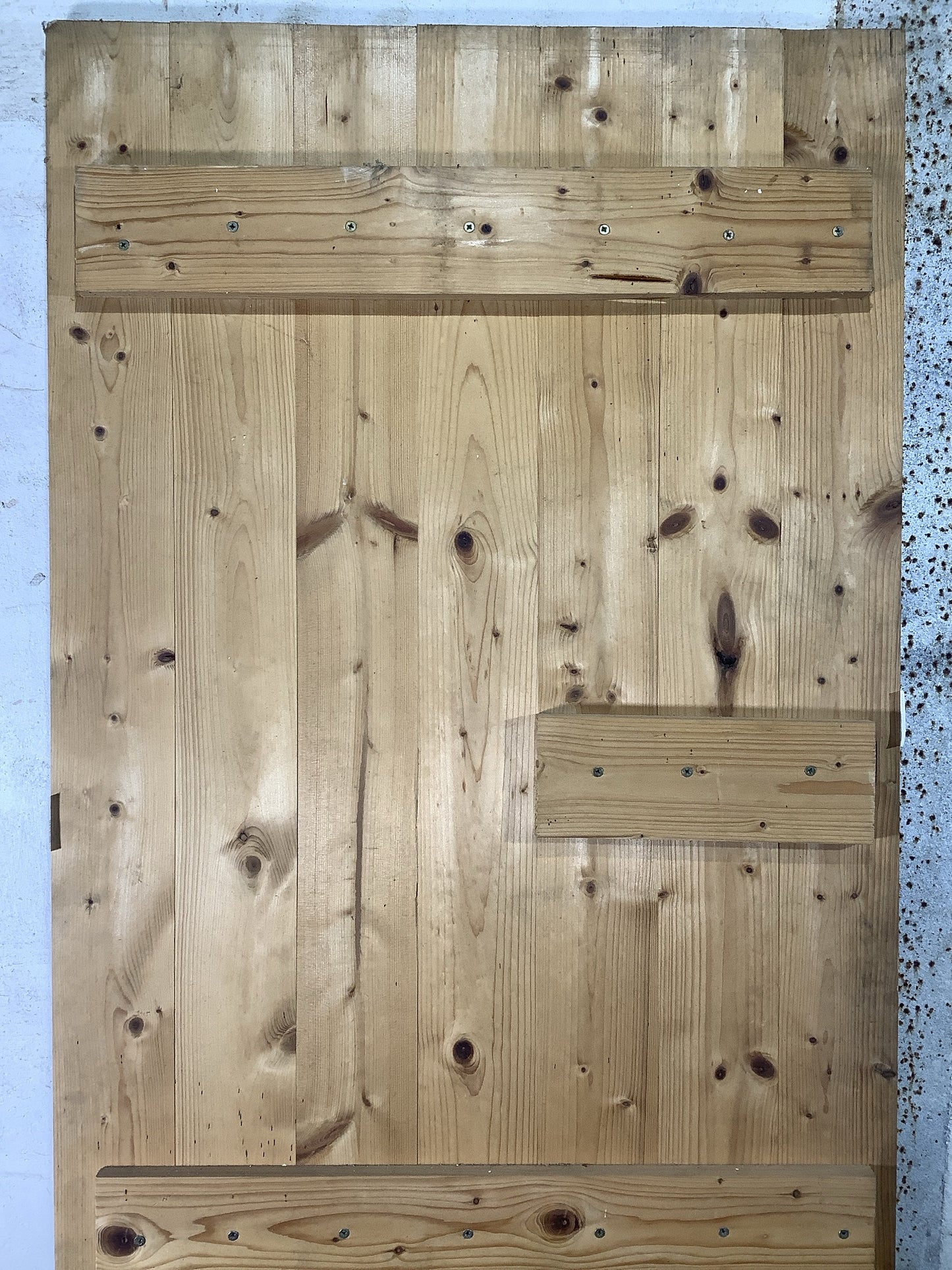 8th Pic Old Internal Natural  Pine Reclaimed Door