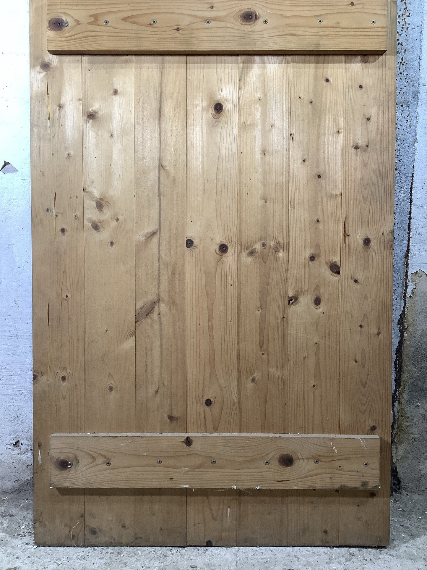 9th Pic Old Internal Natural  Pine Reclaimed Door