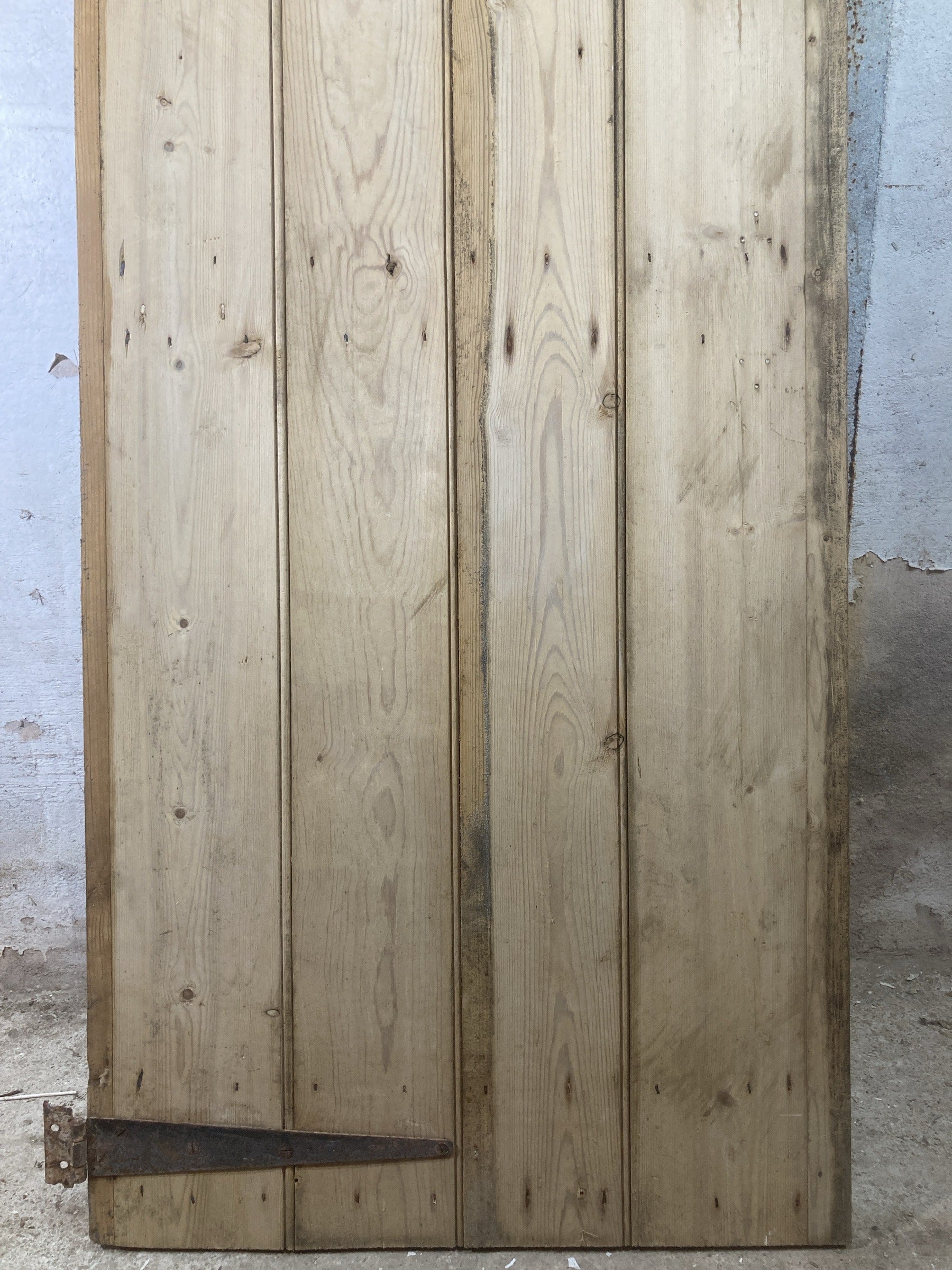 3rd Pic Old Internal Stripped  Pine Reclaimed Door