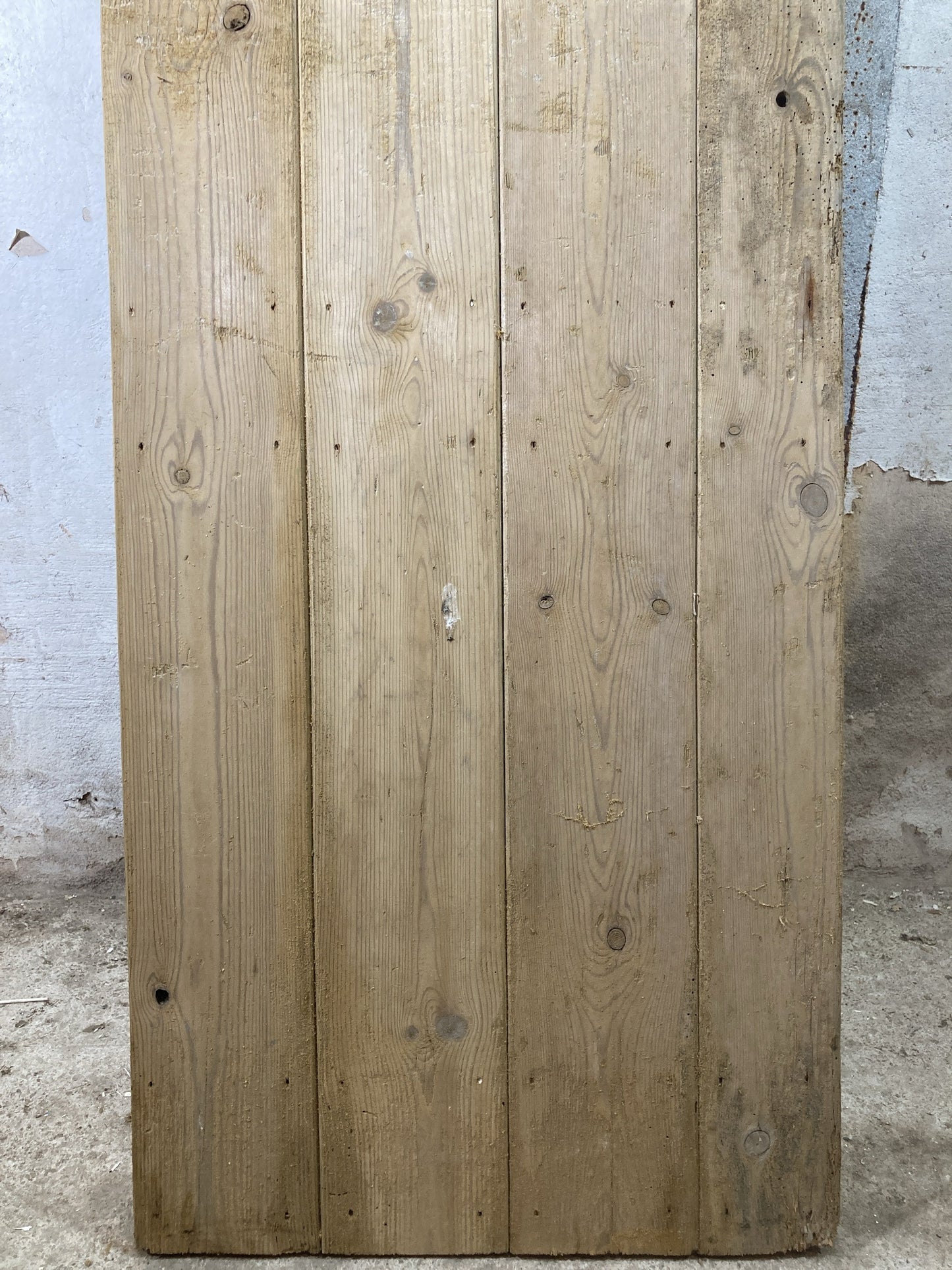 3rd Pic Old Internal Stripped  Pine Reclaimed Door