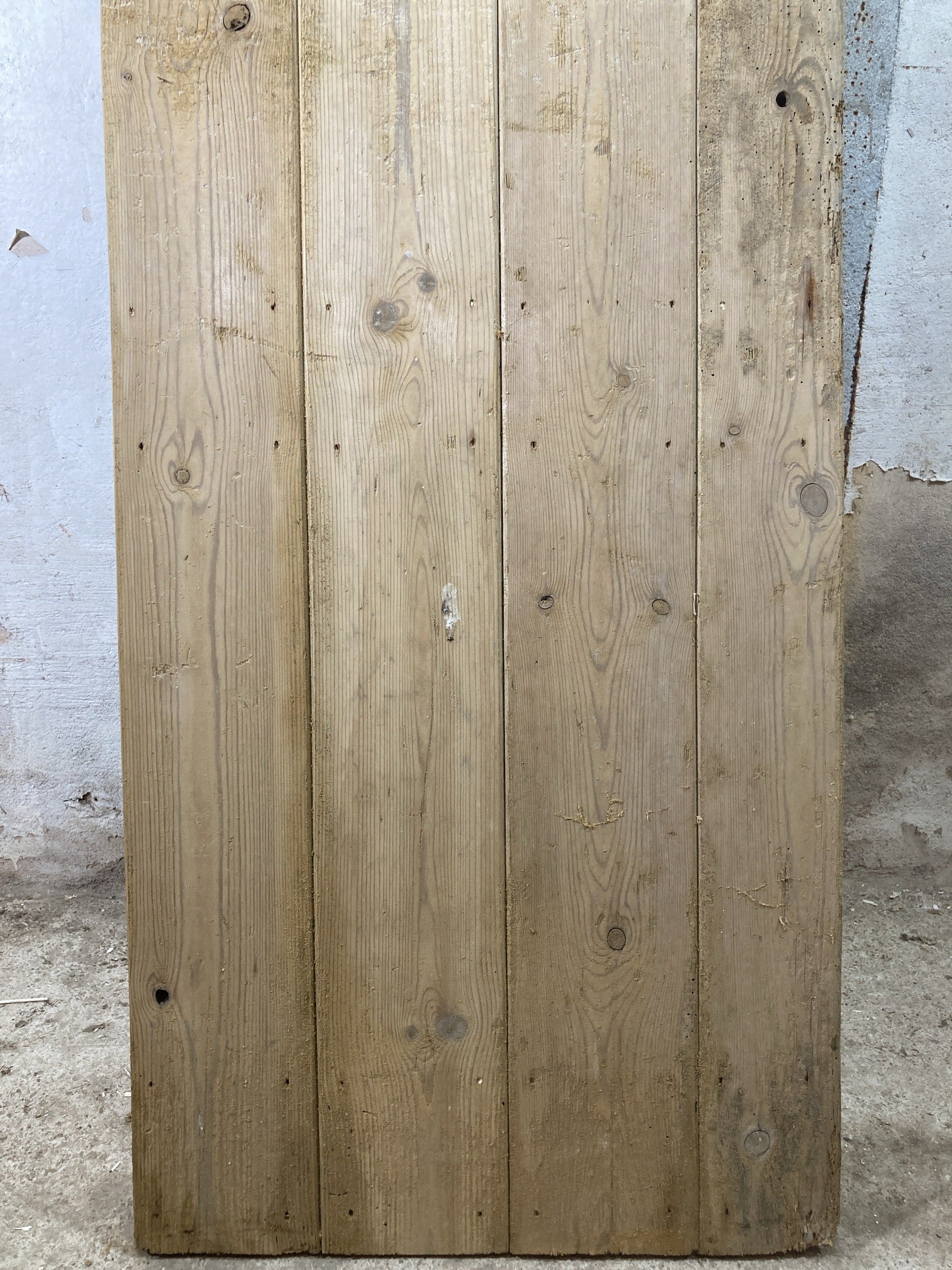 3rd Pic Old Internal Stripped  Pine Reclaimed Door