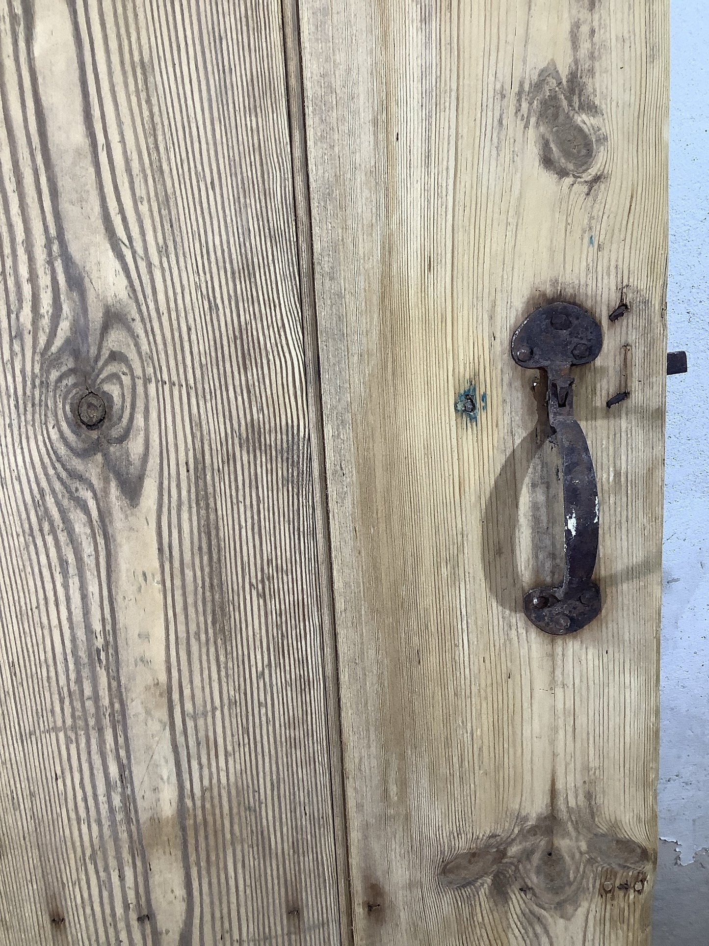4th Pic Very Old Internal Stripped  Pine Reclaimed Door