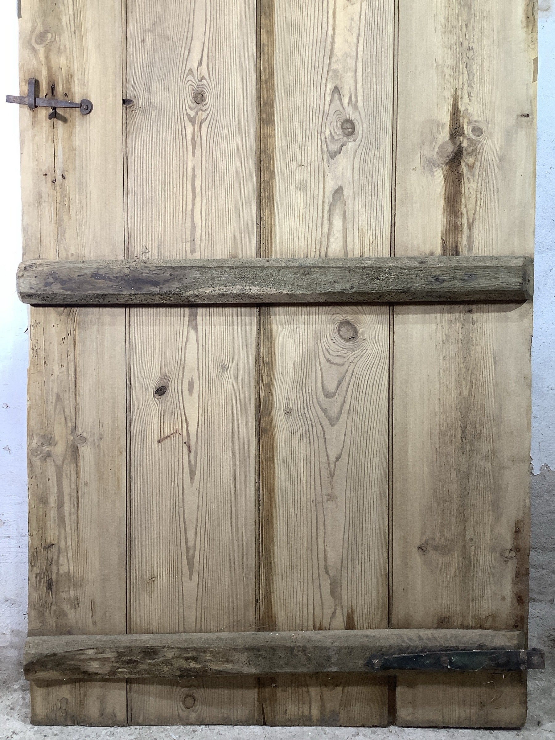 9th Pic Very Old Internal Stripped  Pine Reclaimed Door