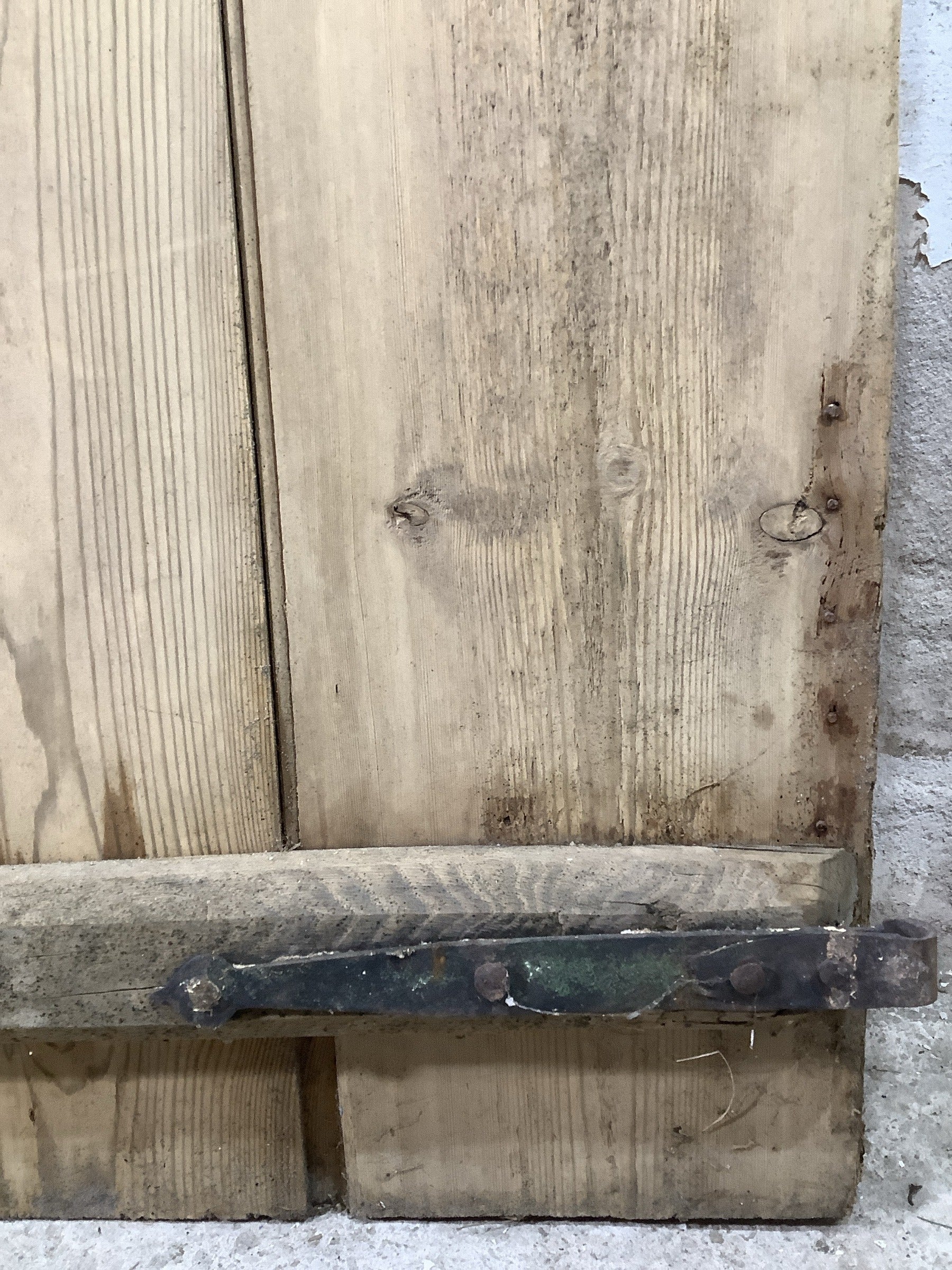 10th Pic Very Old Internal Stripped  Pine Reclaimed Door