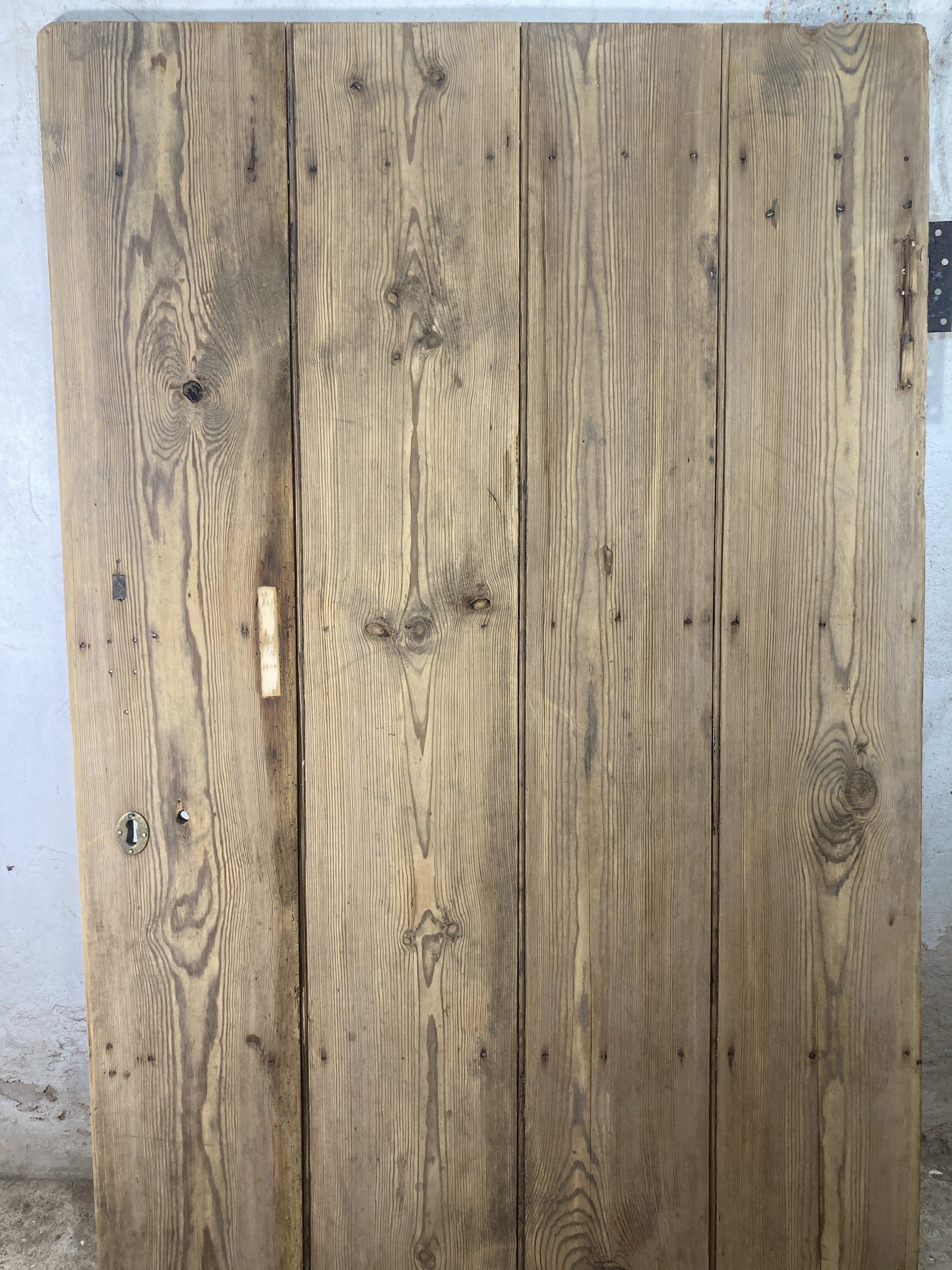 2nd Pic Very Old Internal Stripped  Pine Reclaimed Door