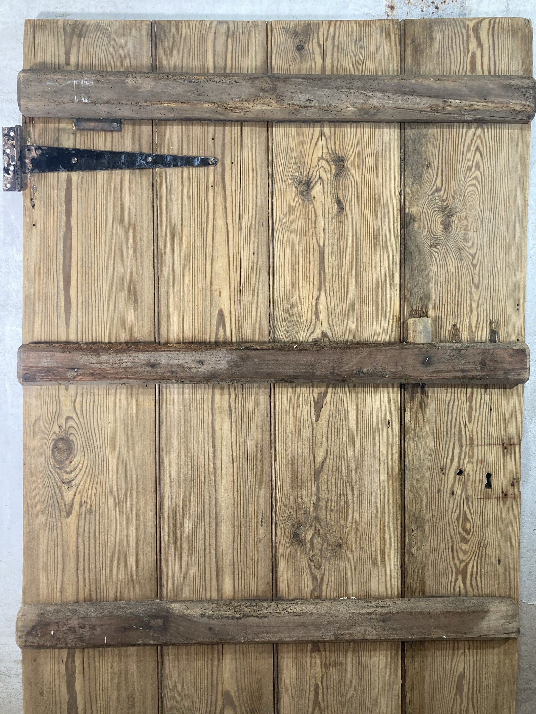 8th Pic Very Old Internal Stripped  Pine Reclaimed Door