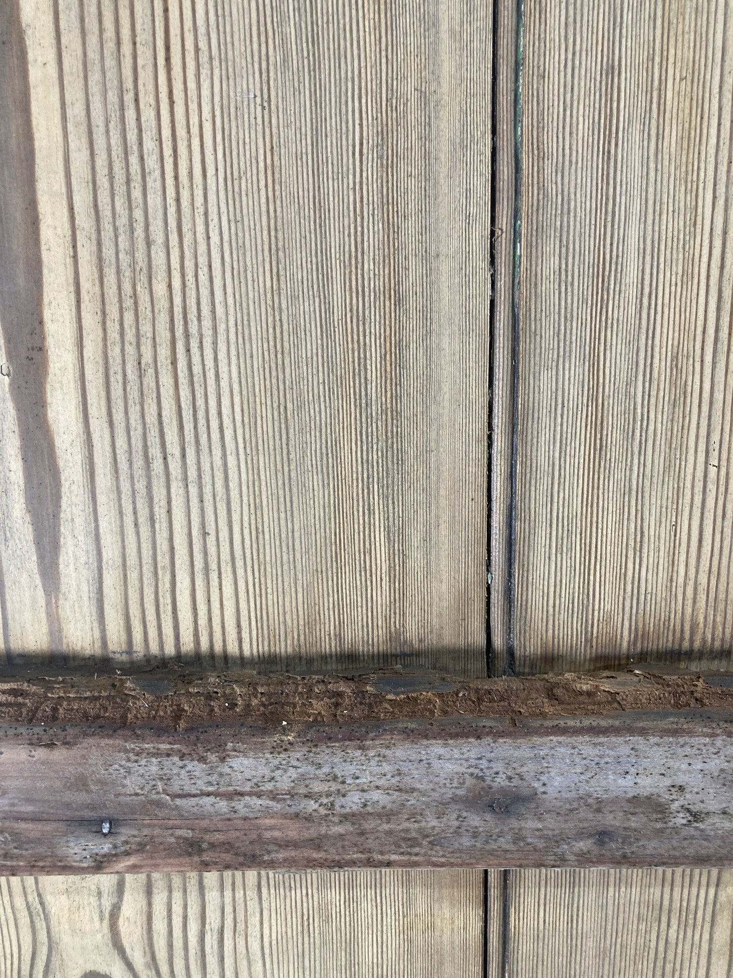 10th Picture showing soft wood will dry out