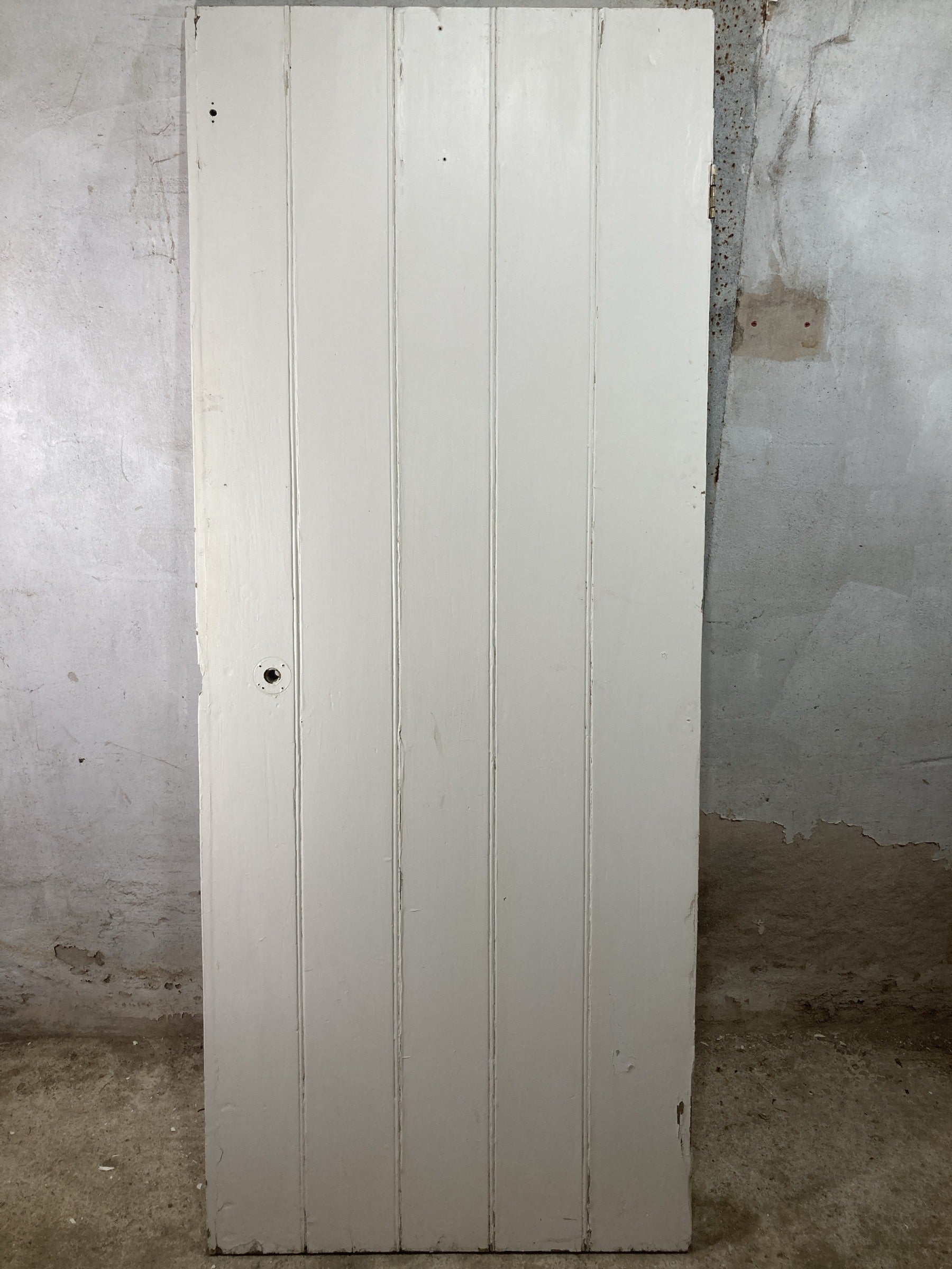 Main Picture Old Internal Painted  Pine Reclaimed Door