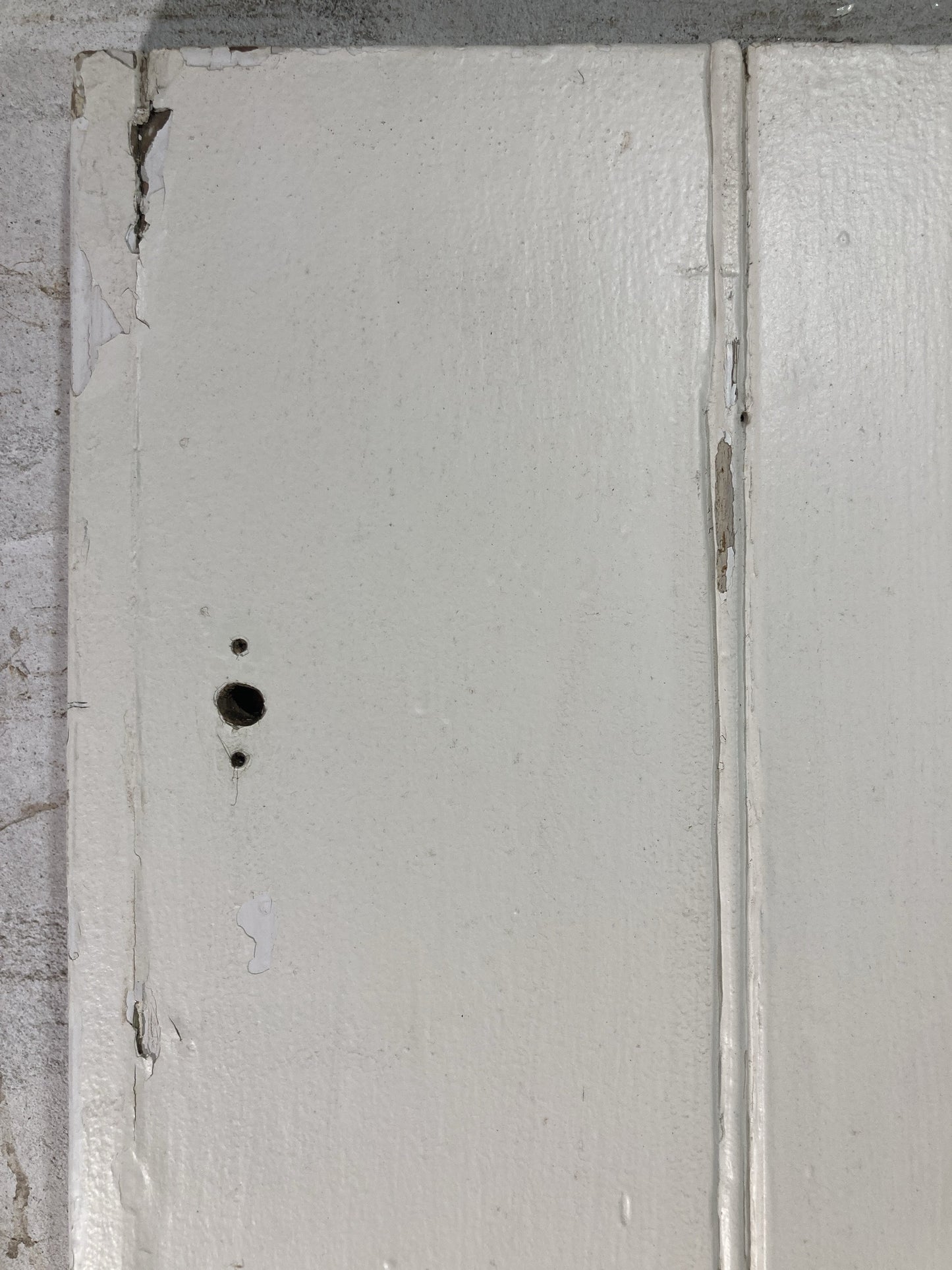 6th Pic Old Internal Painted  Pine Reclaimed Door