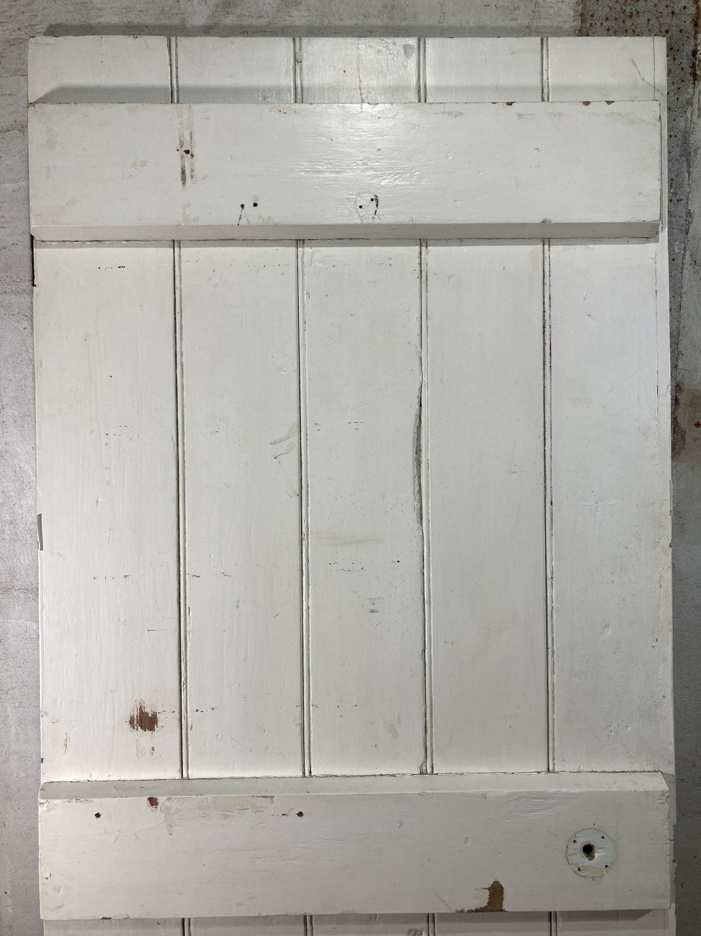 8th Pic Old Internal Painted  Pine Reclaimed Door