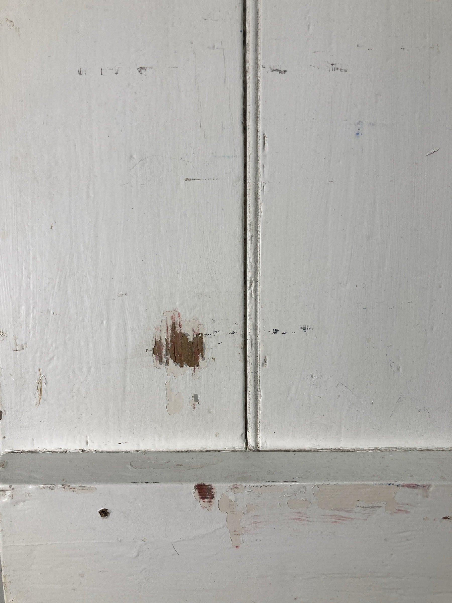 11th Pic Old Internal Painted  Pine Reclaimed Door