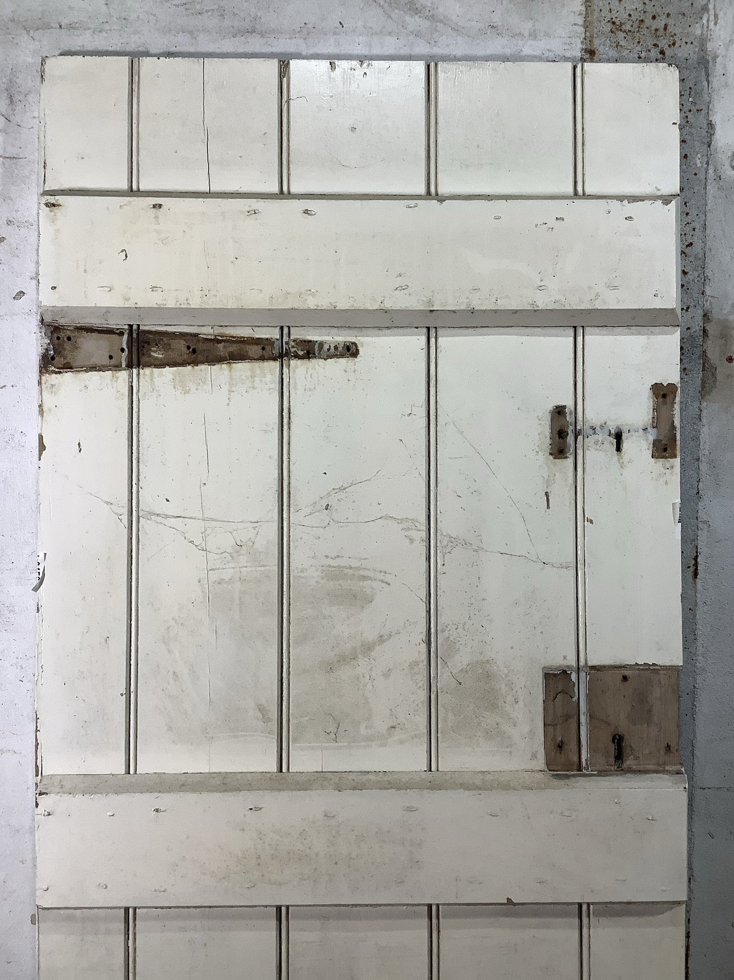 8th Pic Old Internal Painted  Pine Reclaimed Door