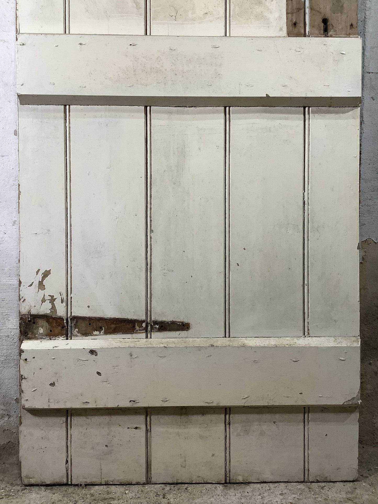 9th Pic Old Internal Painted  Pine Reclaimed Door