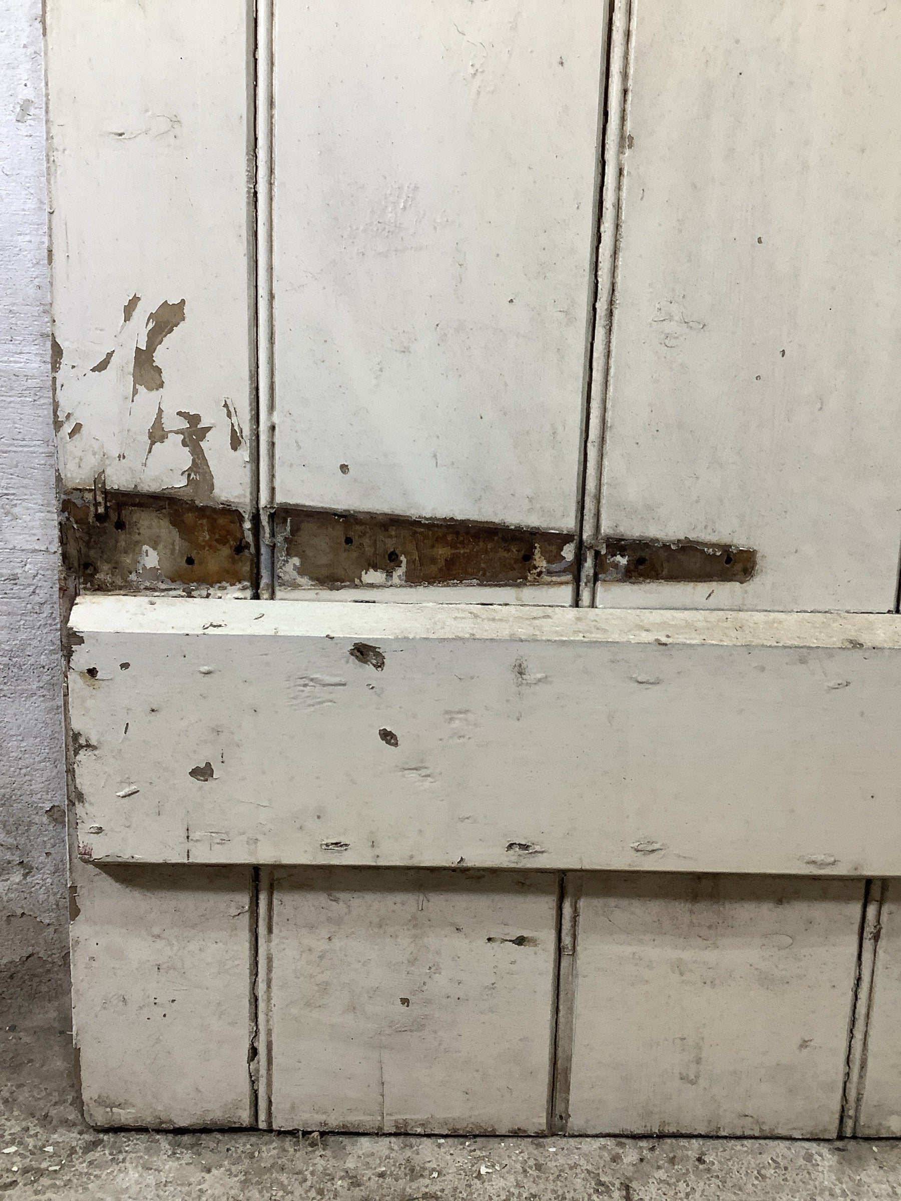 10th Pic Old Internal Painted  Pine Reclaimed Door