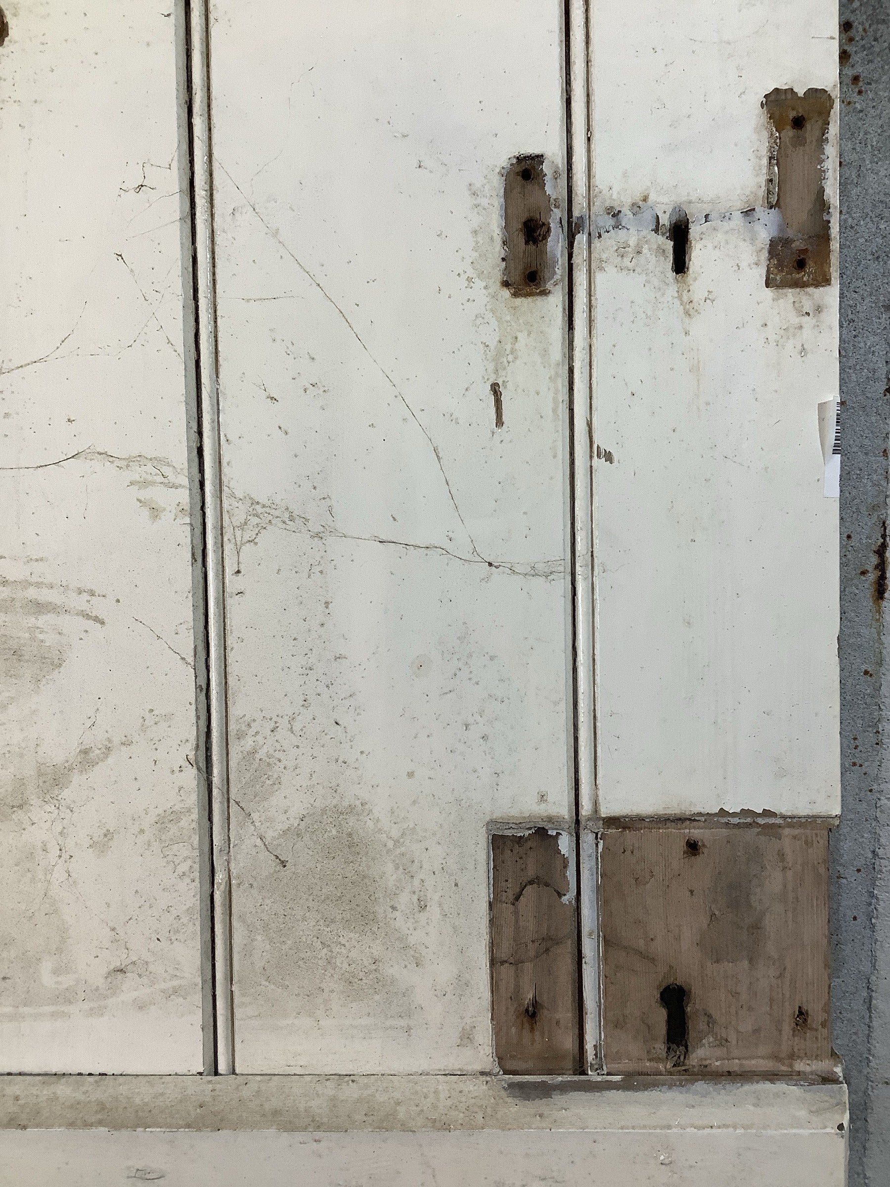 11th Pic Old Internal Painted  Pine Reclaimed Door