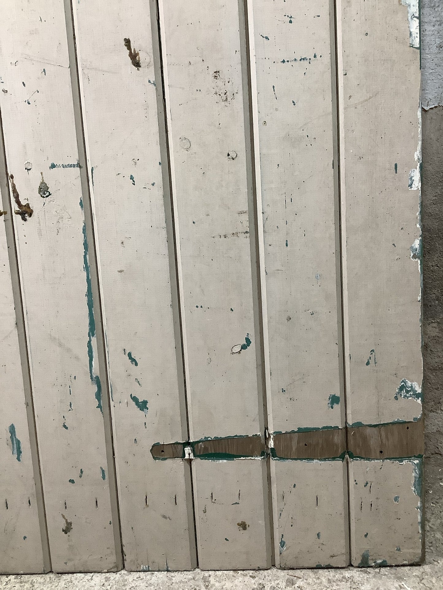 4th Pic Old Internal Painted  Pine Reclaimed Door