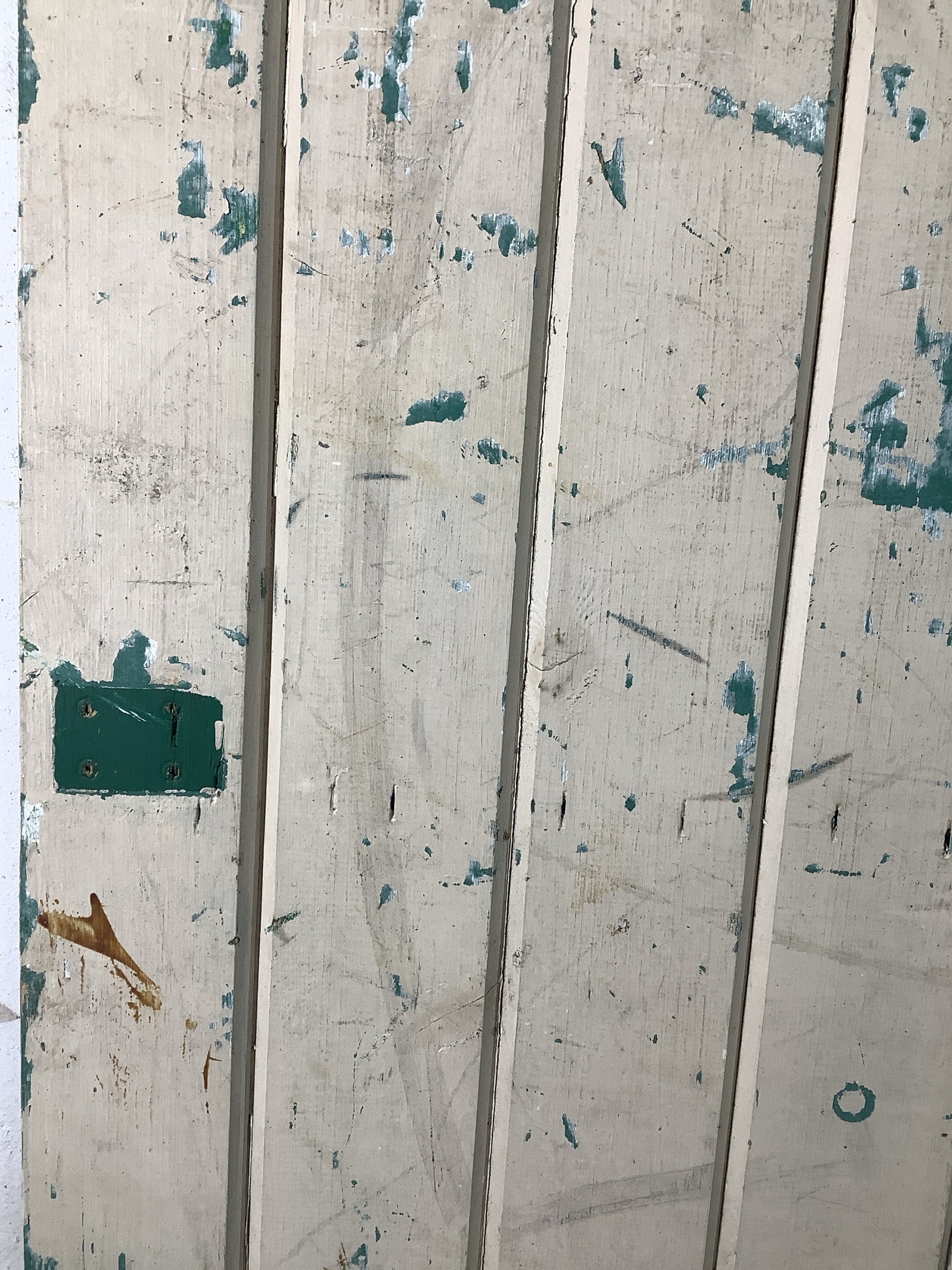 5th Pic Old Internal Painted  Pine Reclaimed Door