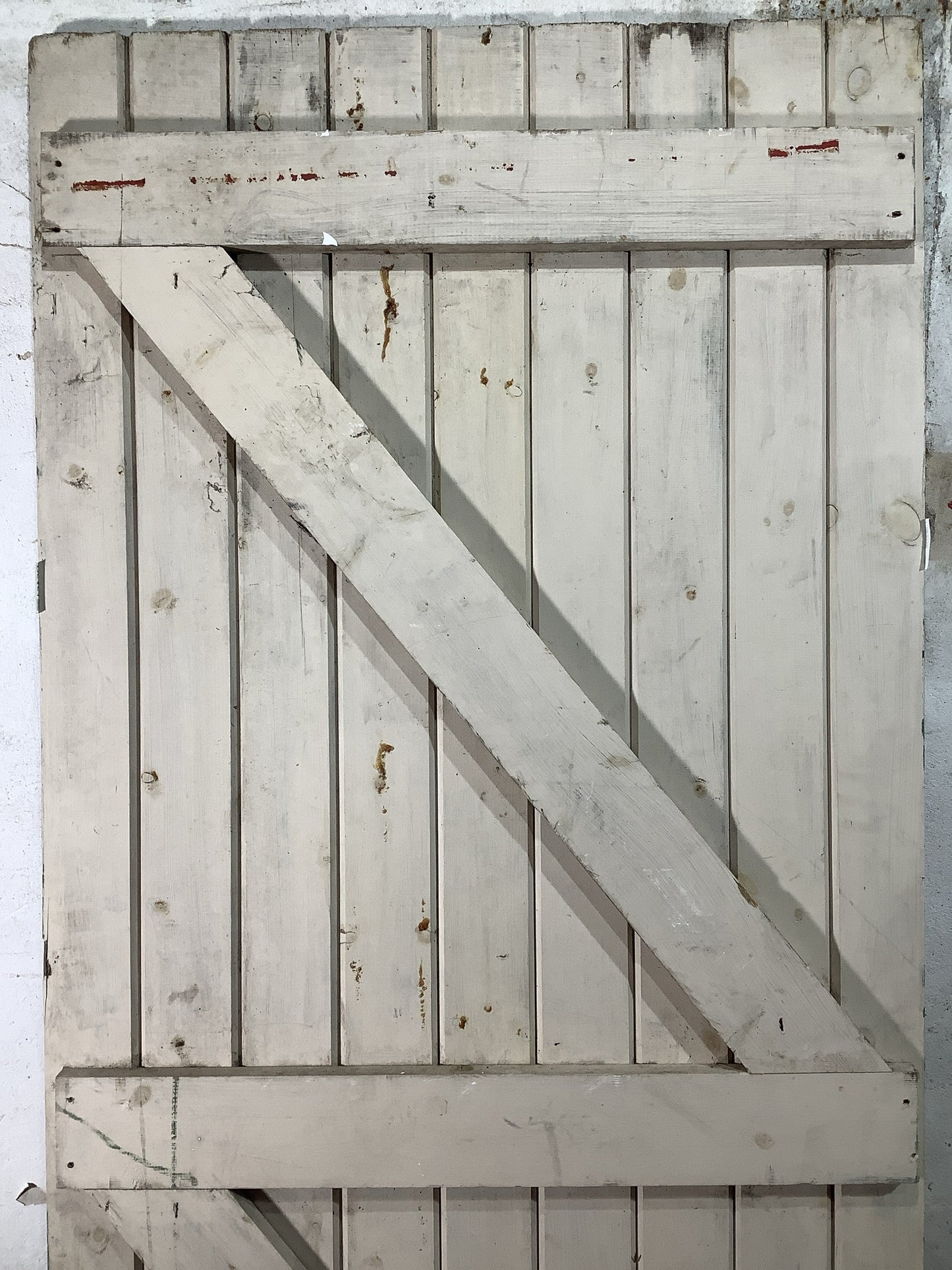 8th Pic Old Internal Painted  Pine Reclaimed Door