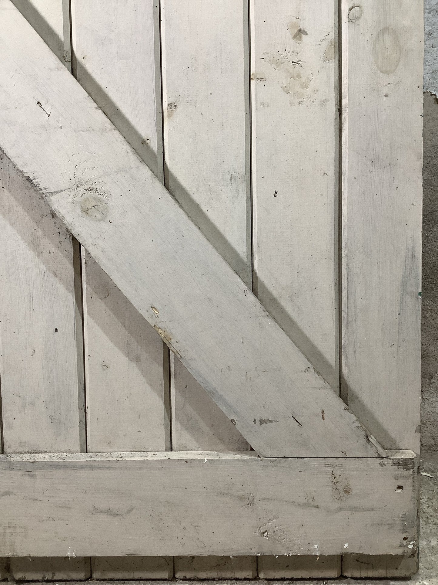 10th Pic Old Internal Painted  Pine Reclaimed Door