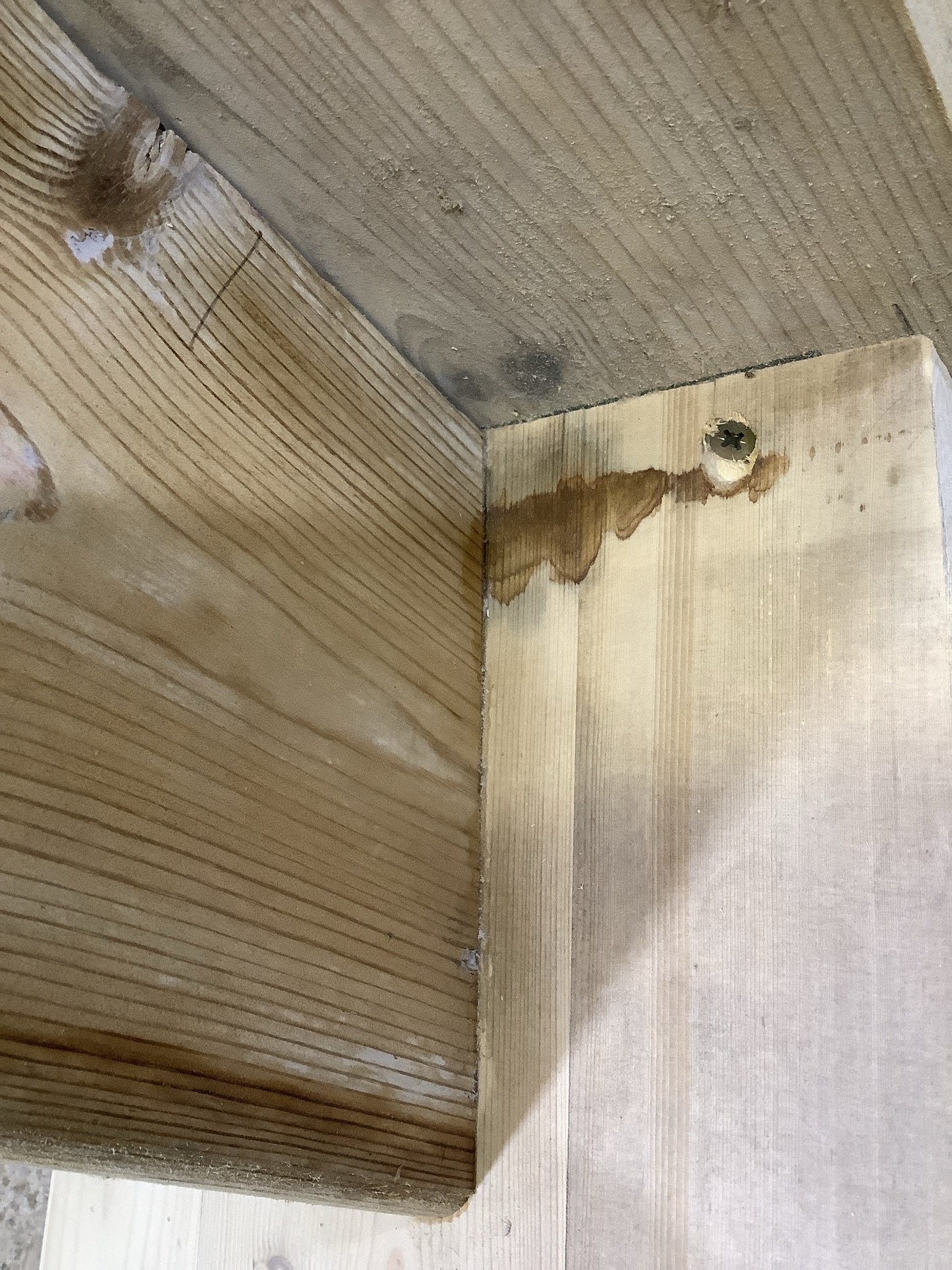 5'4" 4 Seater Rustic Reclaimed Sanded Back Country Pine Kitchen Bench Wooden