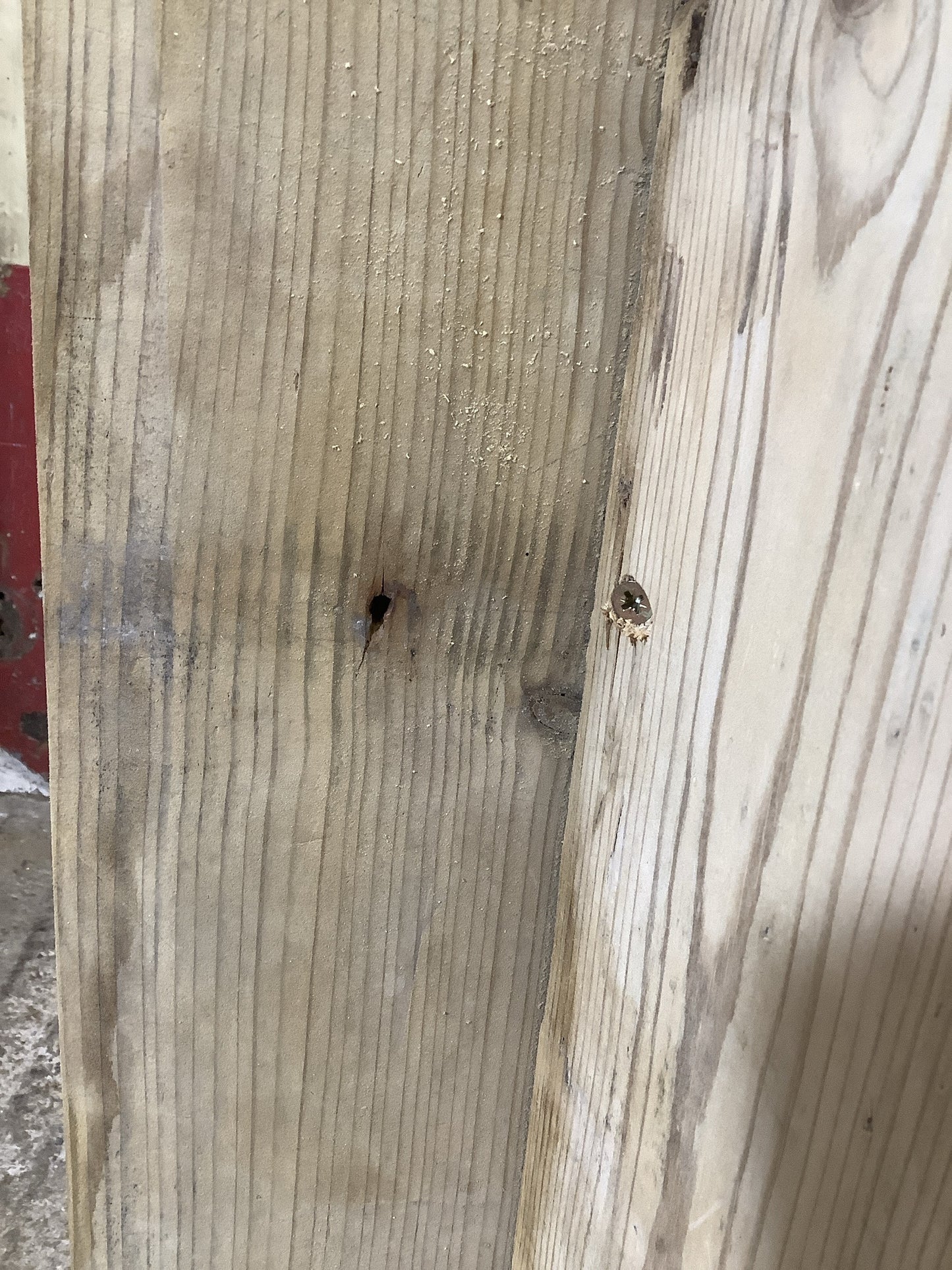 5'4" 4 Seater Rustic Reclaimed Sanded Back Country Pine Kitchen Bench Wooden