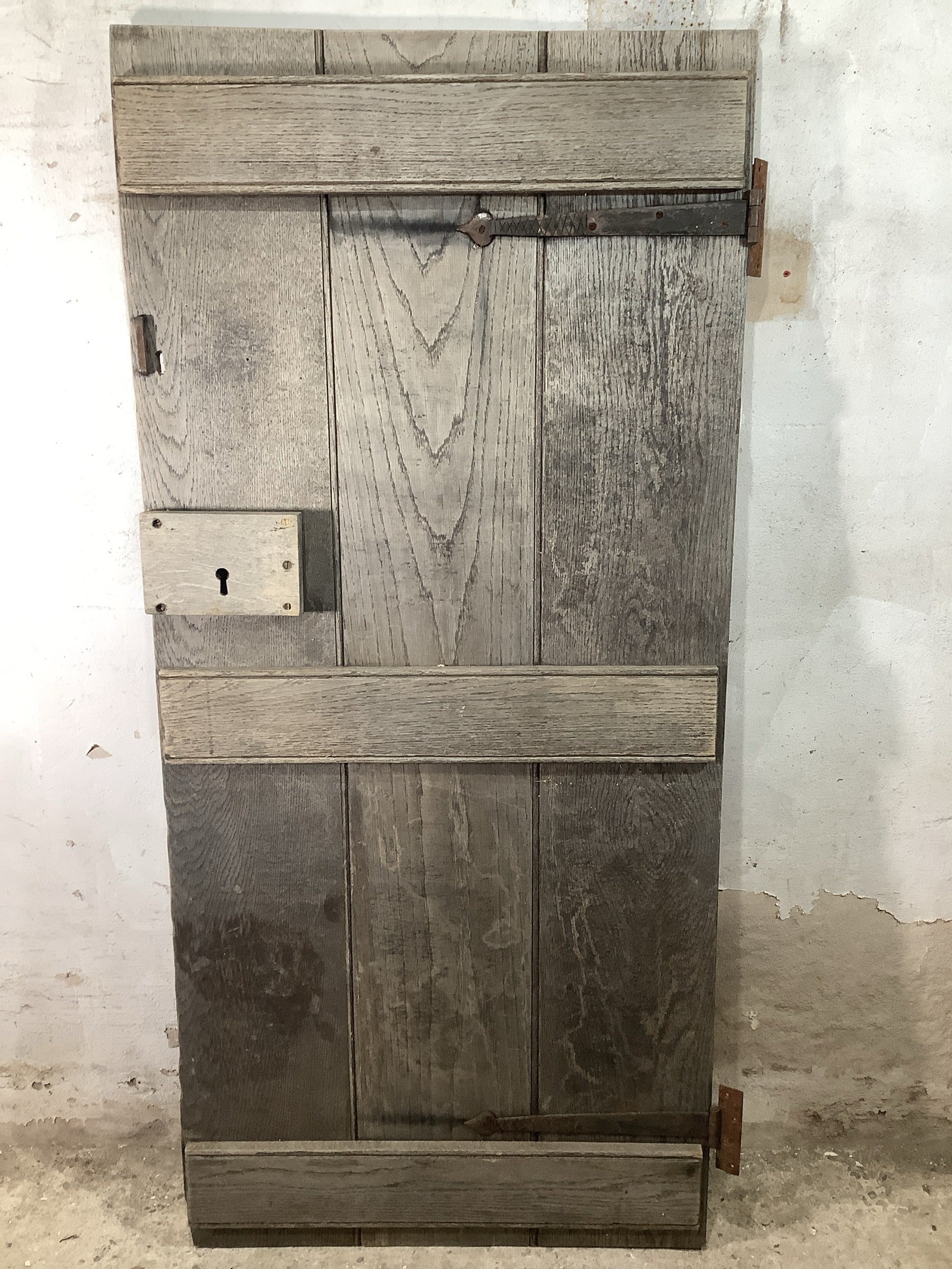 7th Pic Old Internal Varnished  Oak Reclaimed Door