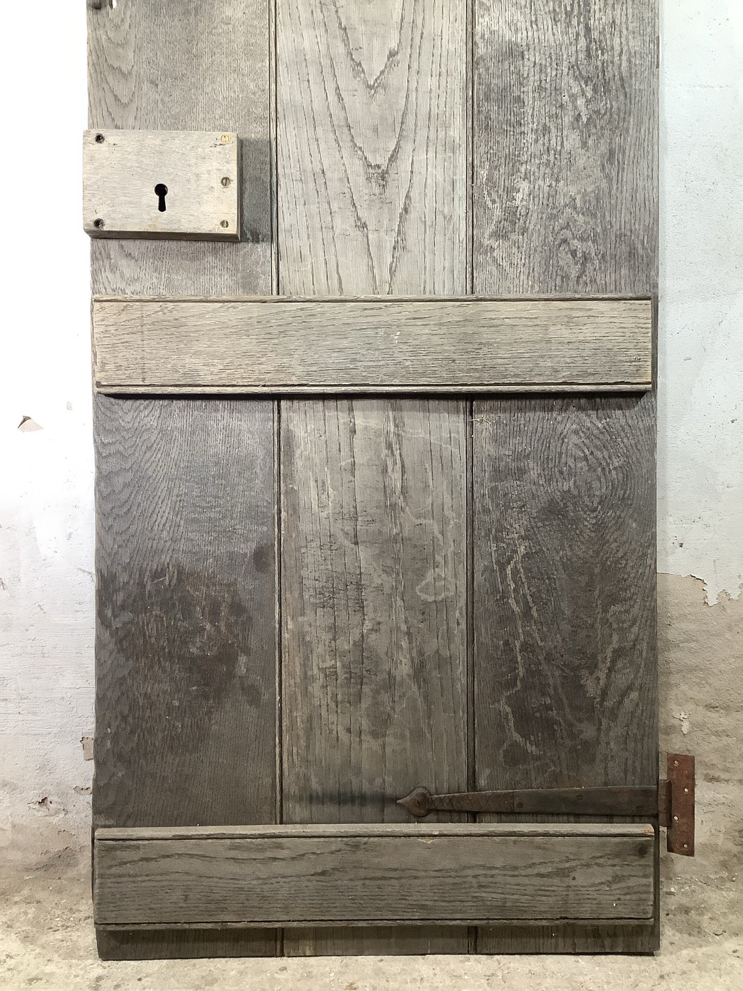 9th Pic Old Internal Varnished  Oak Reclaimed Door